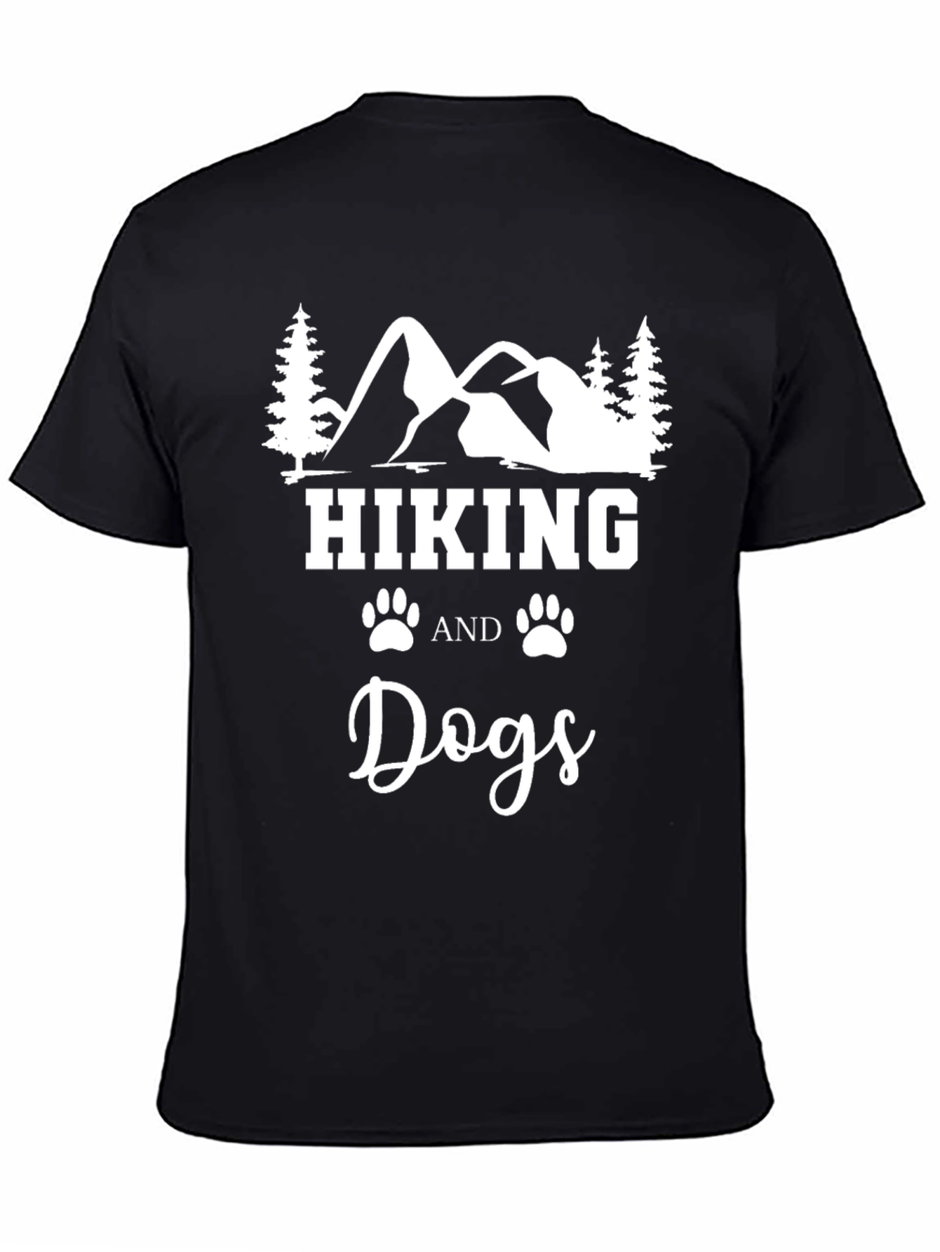 Hiking and Dogs T-Shirt - Outdoor Adventure Tee