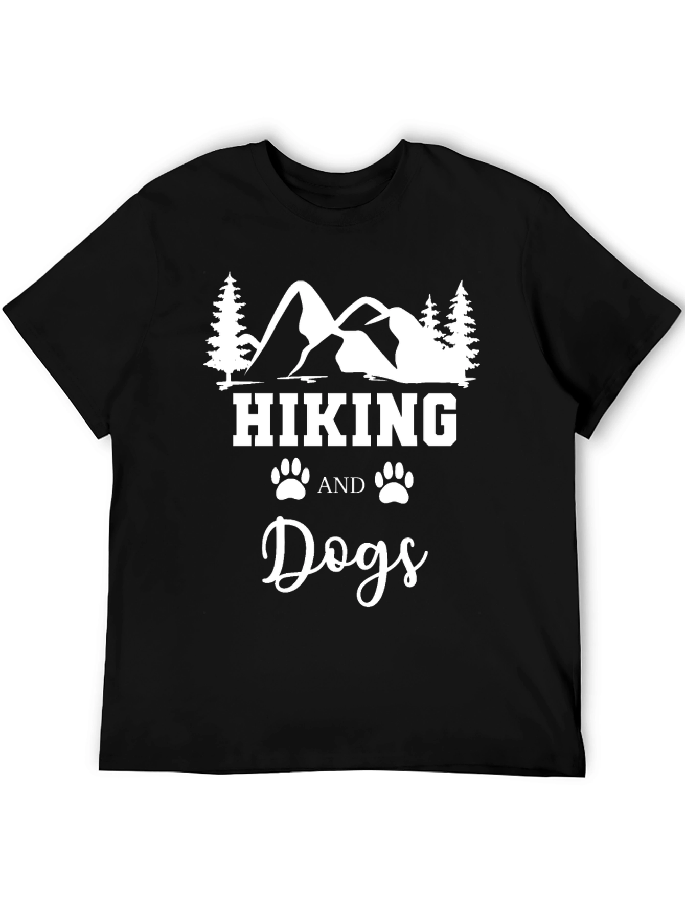 Hiking and Dogs T-Shirt - Outdoor Adventure Tee