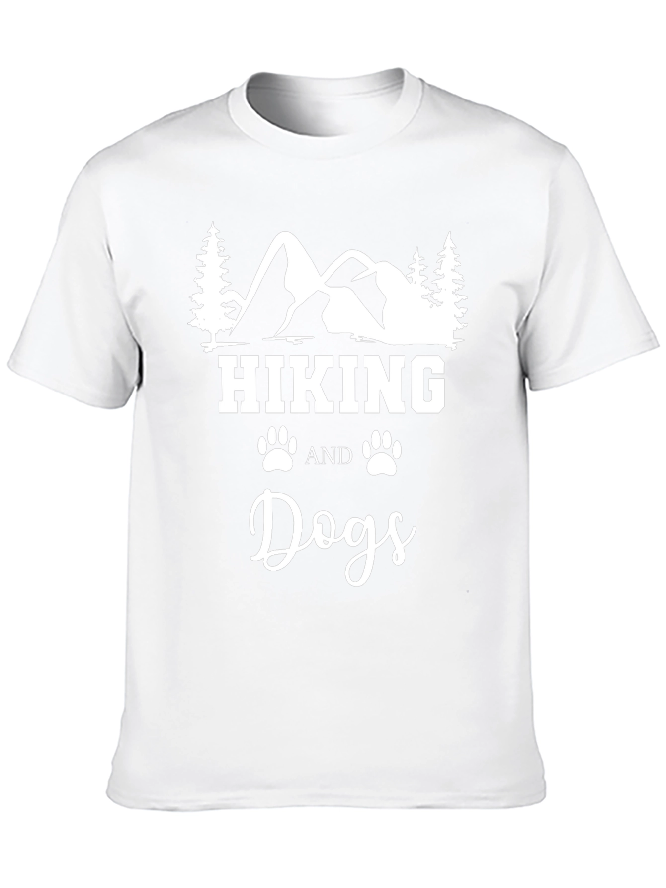 Hiking and Dogs T-Shirt - Outdoor Adventure Tee