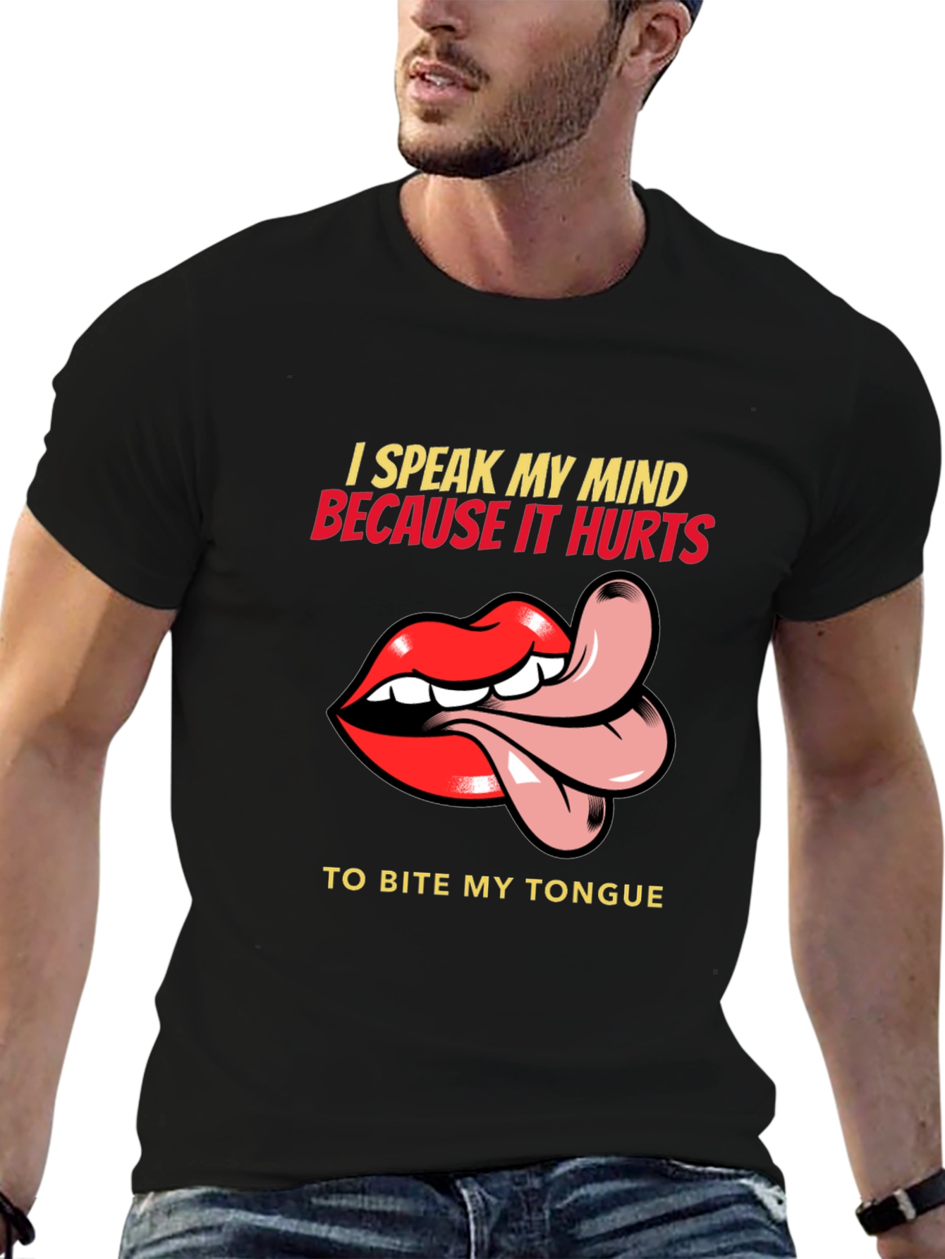 Speak My Mind Graphic Tee - Funny Statement Shirt