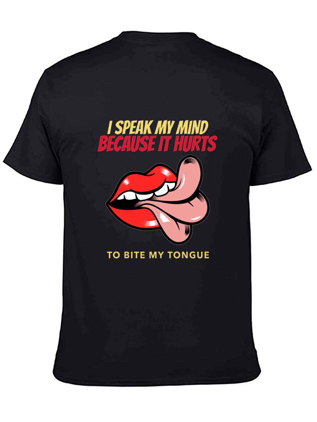Speak My Mind Graphic Tee - Funny Statement Shirt