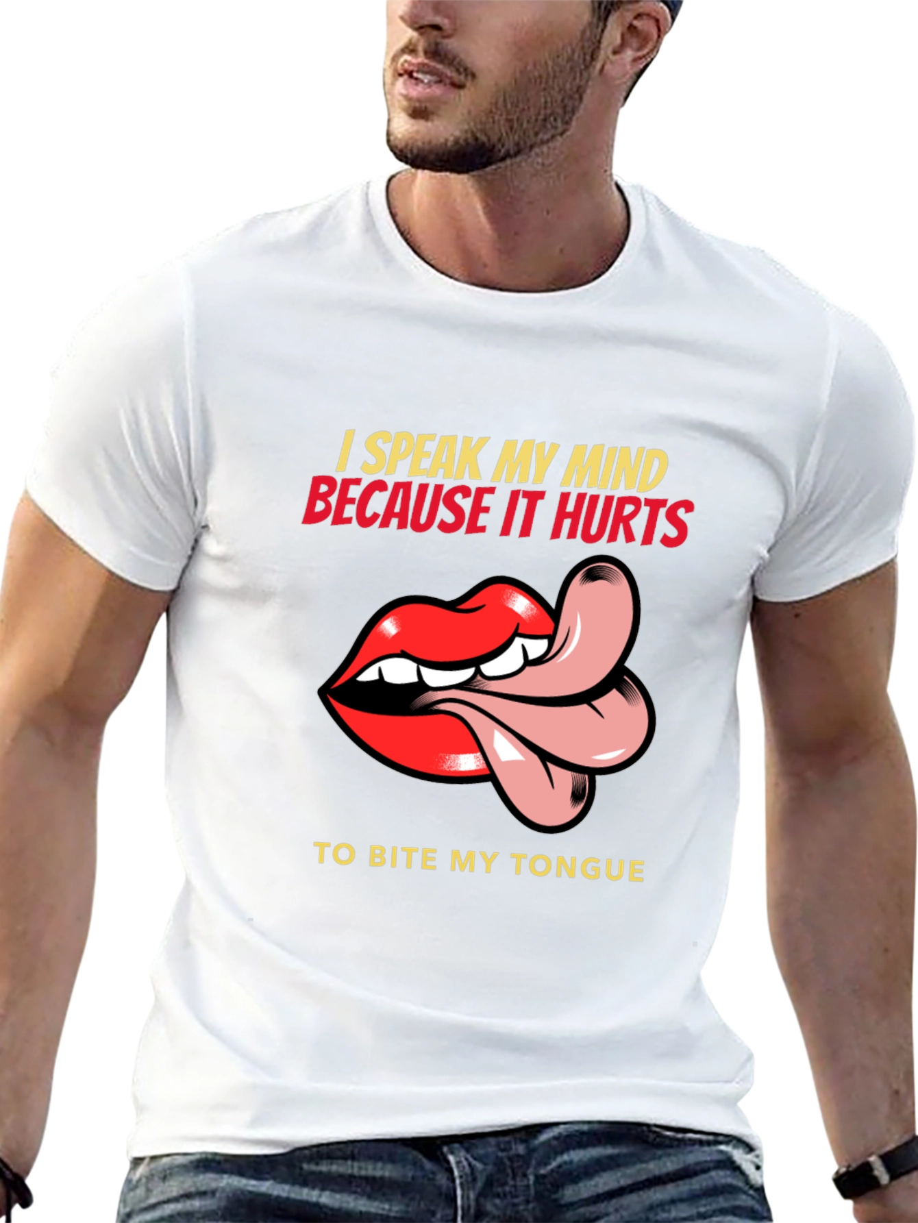 Speak My Mind Graphic Tee - Funny Statement Shirt