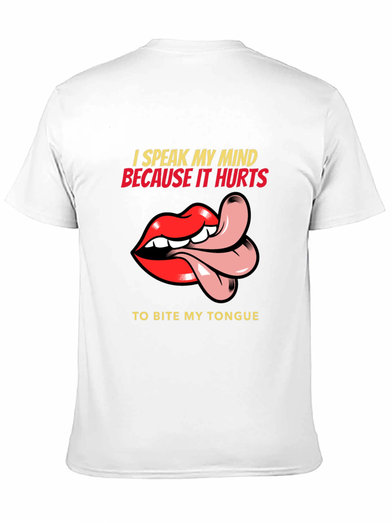 Speak My Mind Graphic Tee - Funny Statement Shirt
