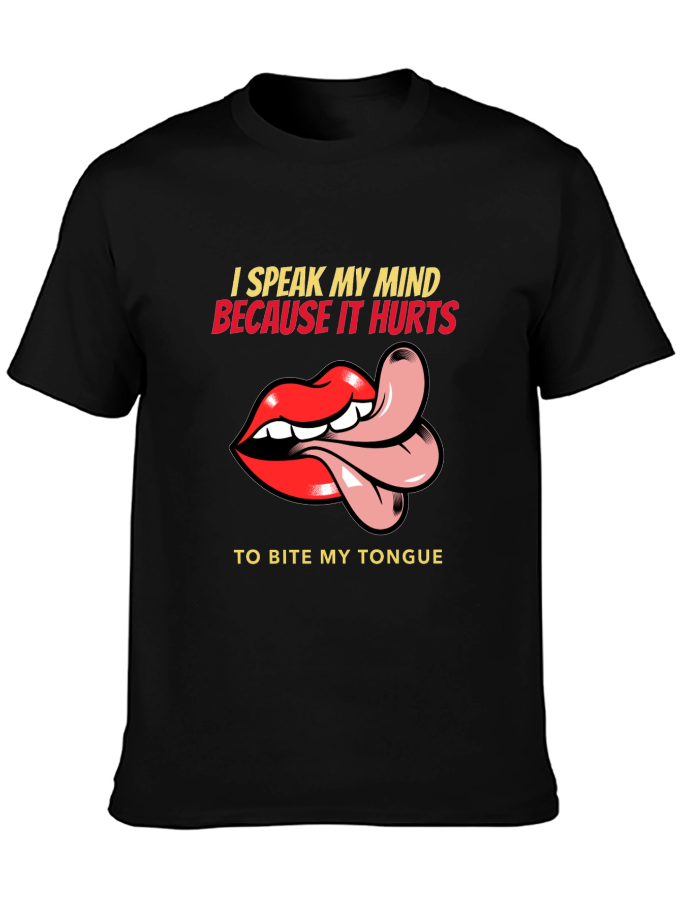 Speak My Mind Graphic Tee - Funny Statement Shirt
