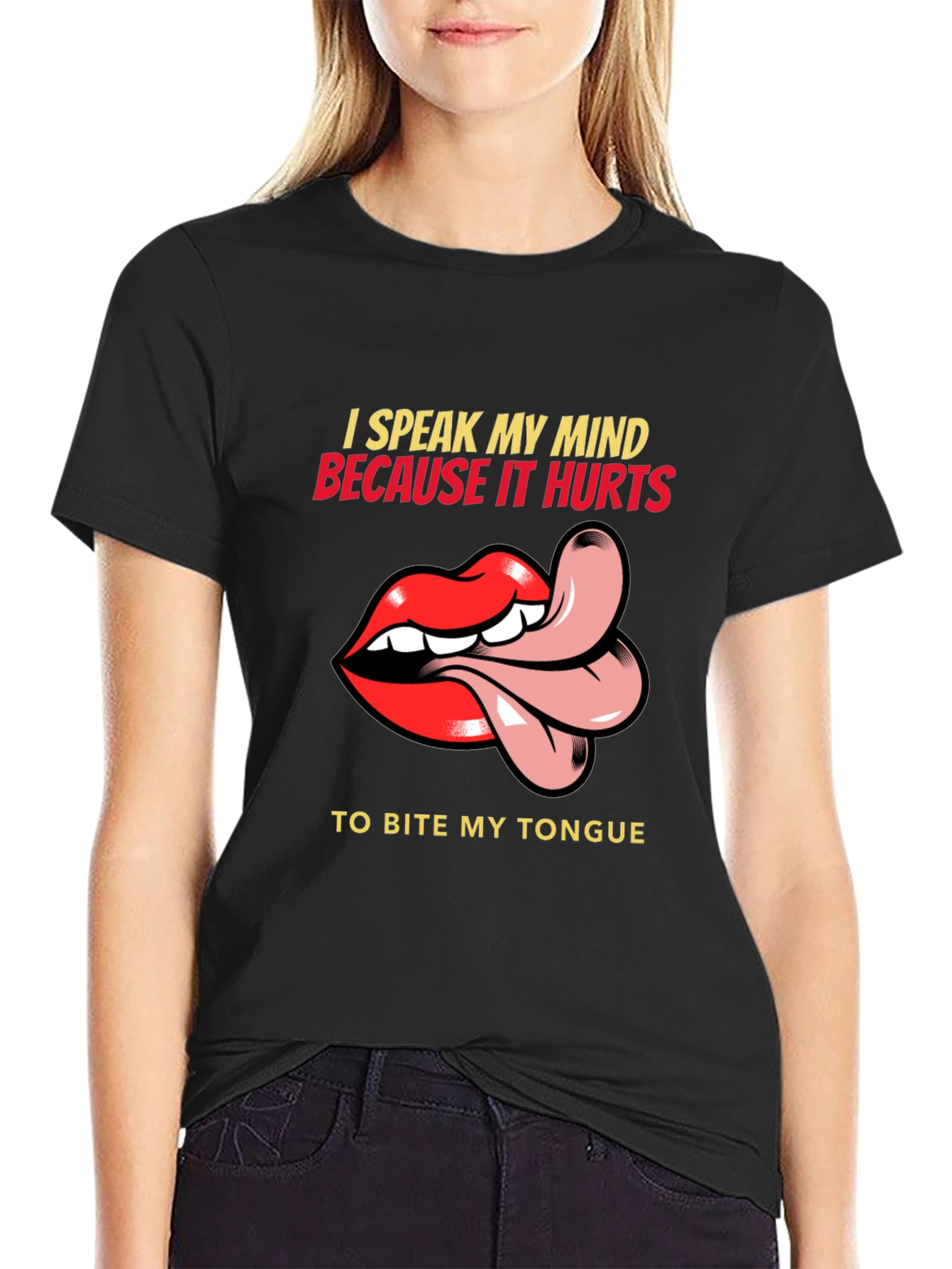 Speak My Mind Graphic Tee - Funny Statement Shirt
