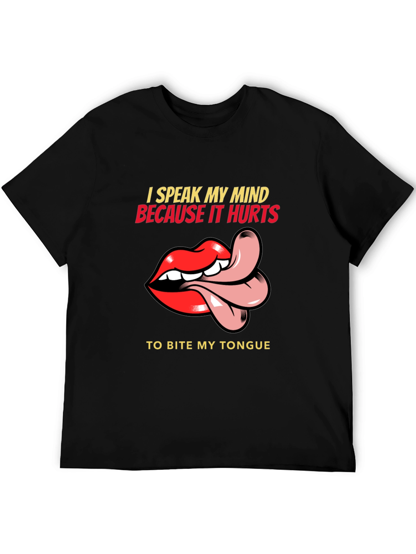 Speak My Mind Graphic Tee - Funny Statement Shirt
