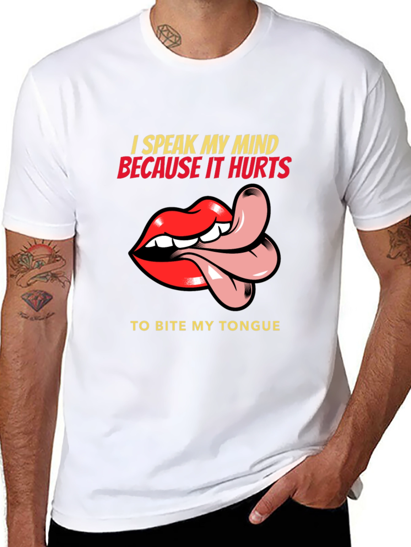 Speak My Mind Graphic Tee - Funny Statement Shirt