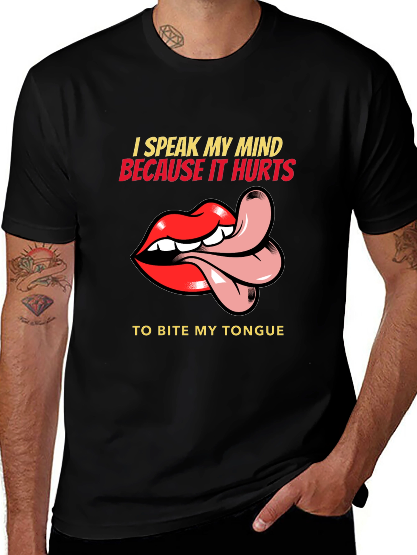 Speak My Mind Graphic Tee - Funny Statement Shirt