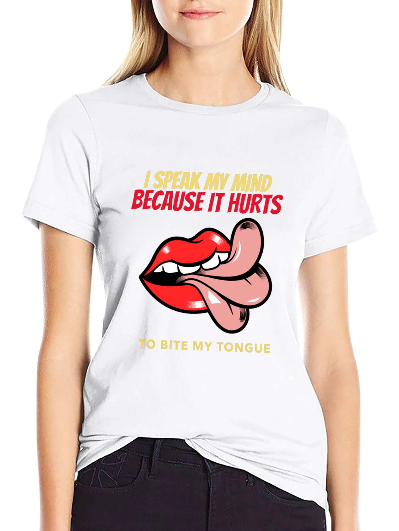 Speak My Mind Graphic Tee - Funny Statement Shirt