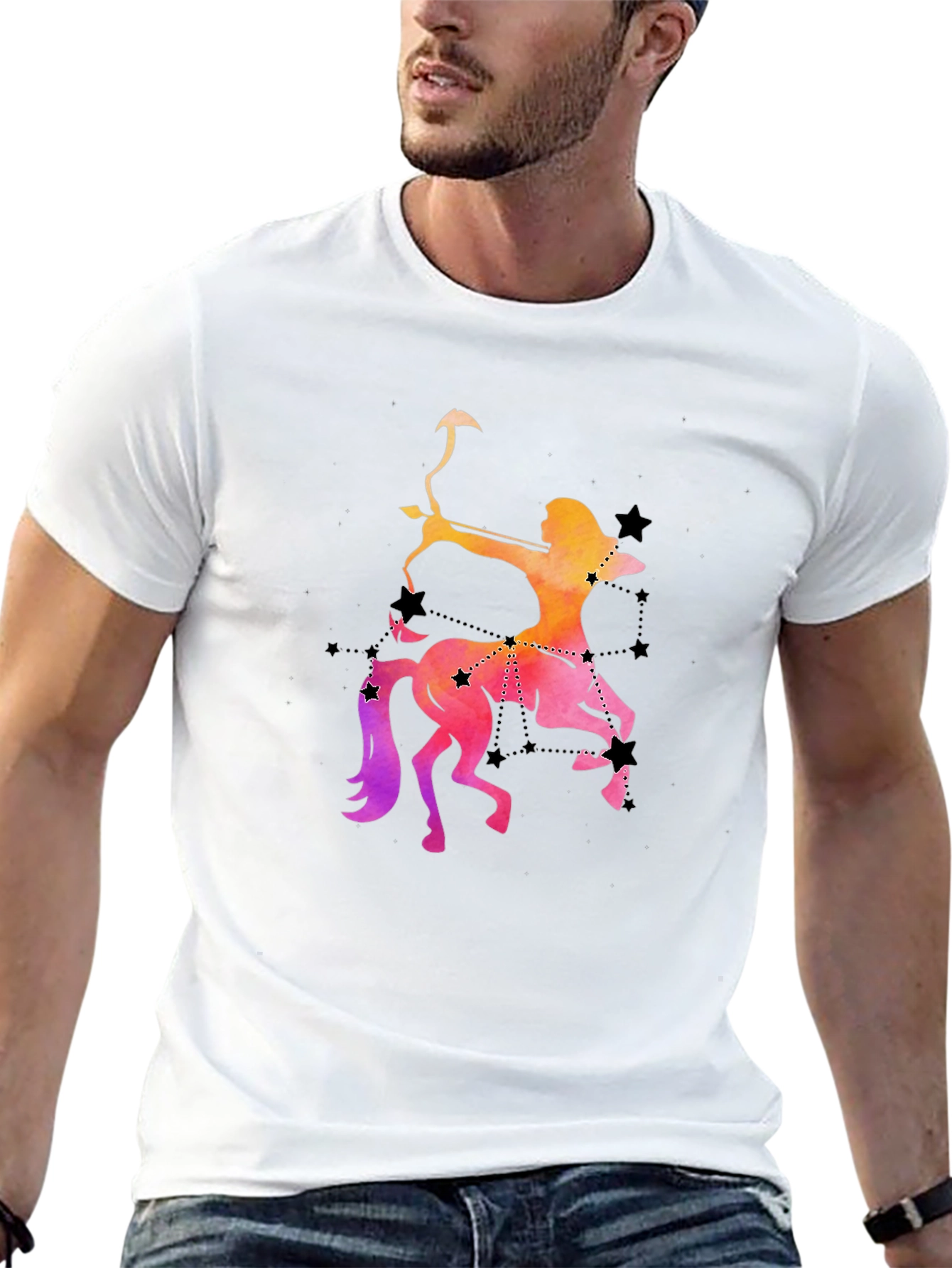 Sagittarius Constellation Graphic Tee