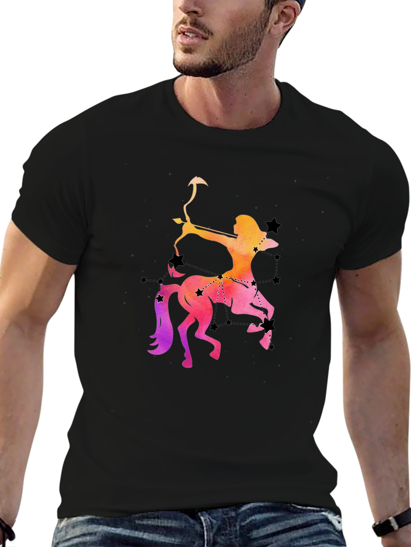 Sagittarius Constellation Graphic Tee
