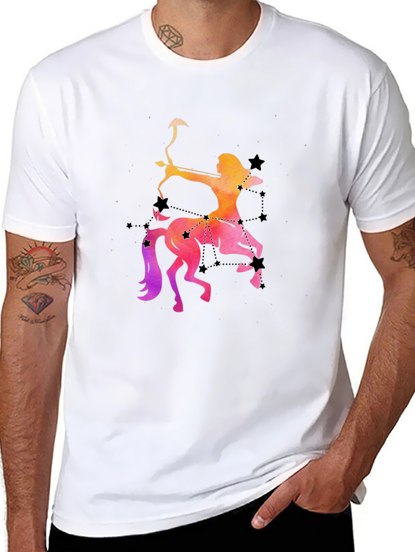 Sagittarius Constellation Graphic Tee