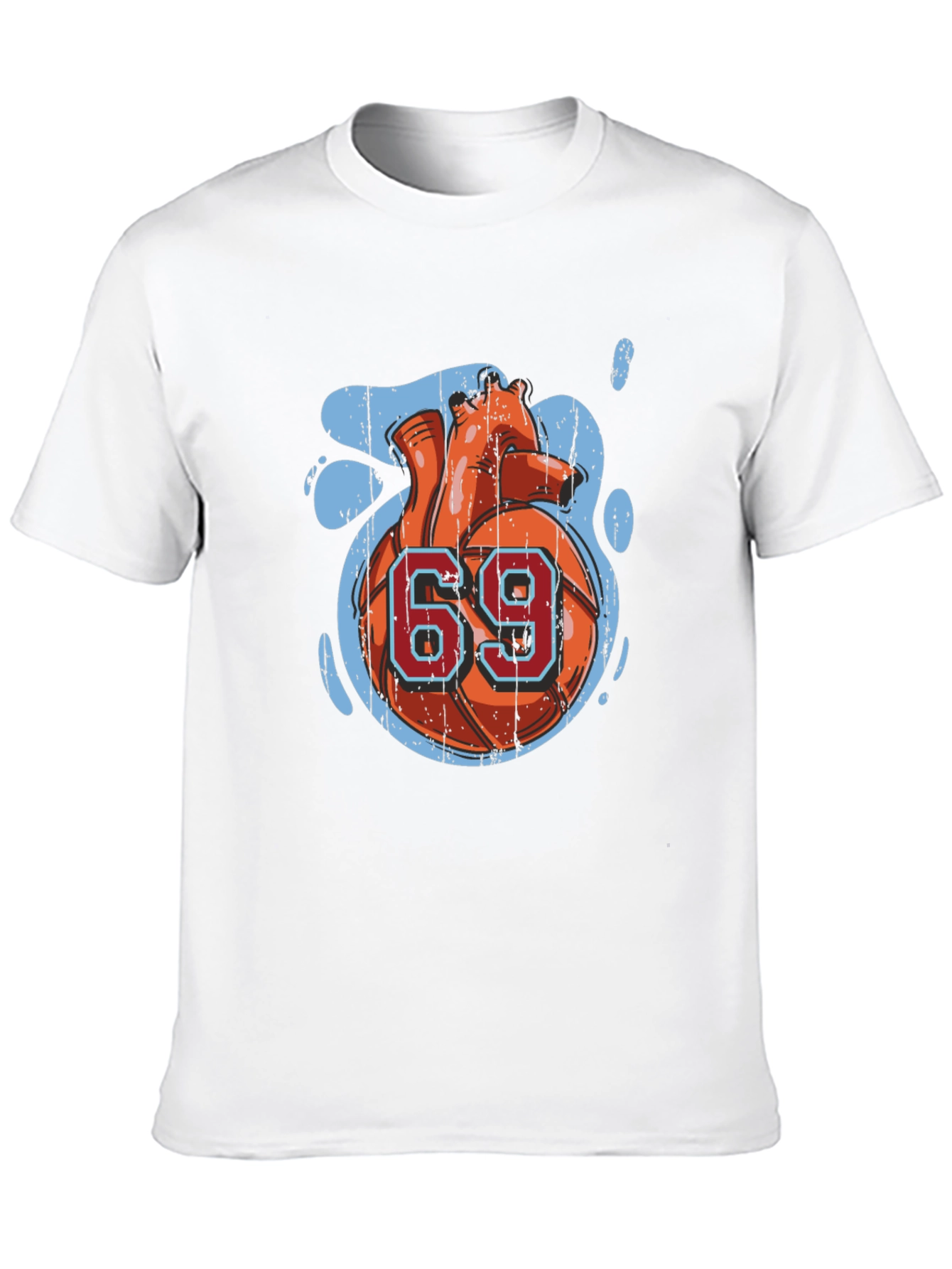 Basketball Heart 69 T-Shirt