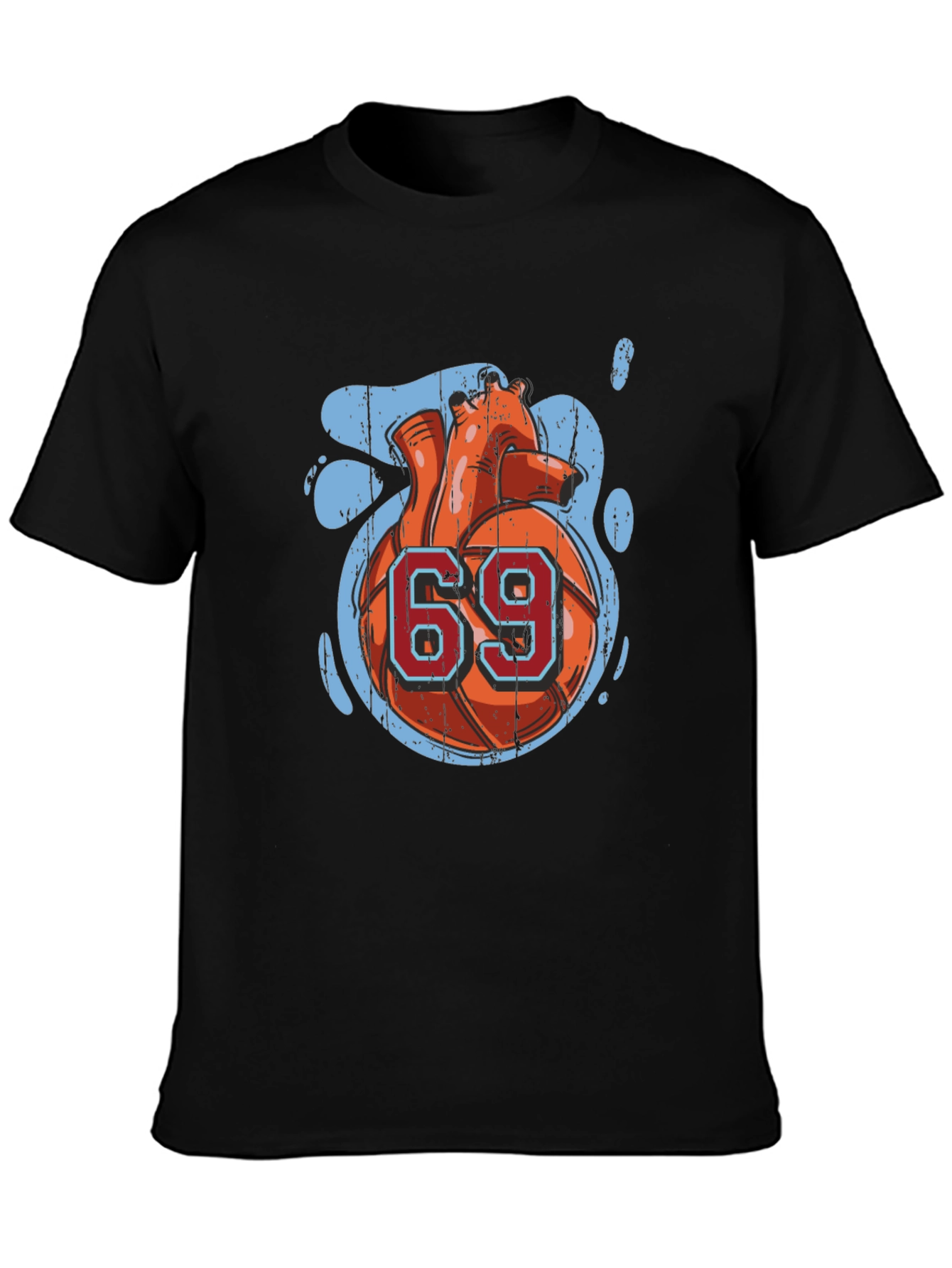 Basketball Heart 69 T-Shirt