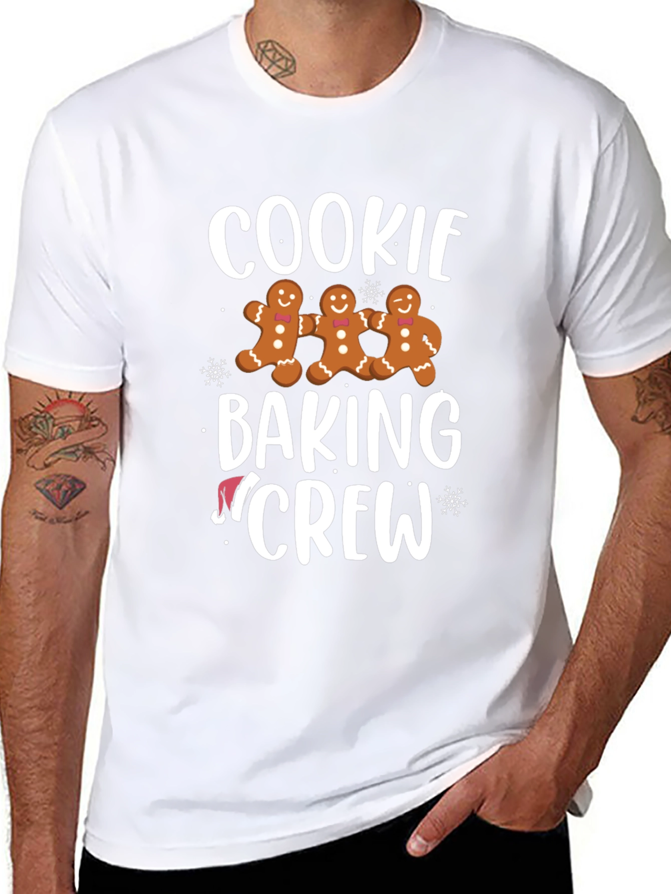 Cookie Baking Crew Holiday T-Shirt