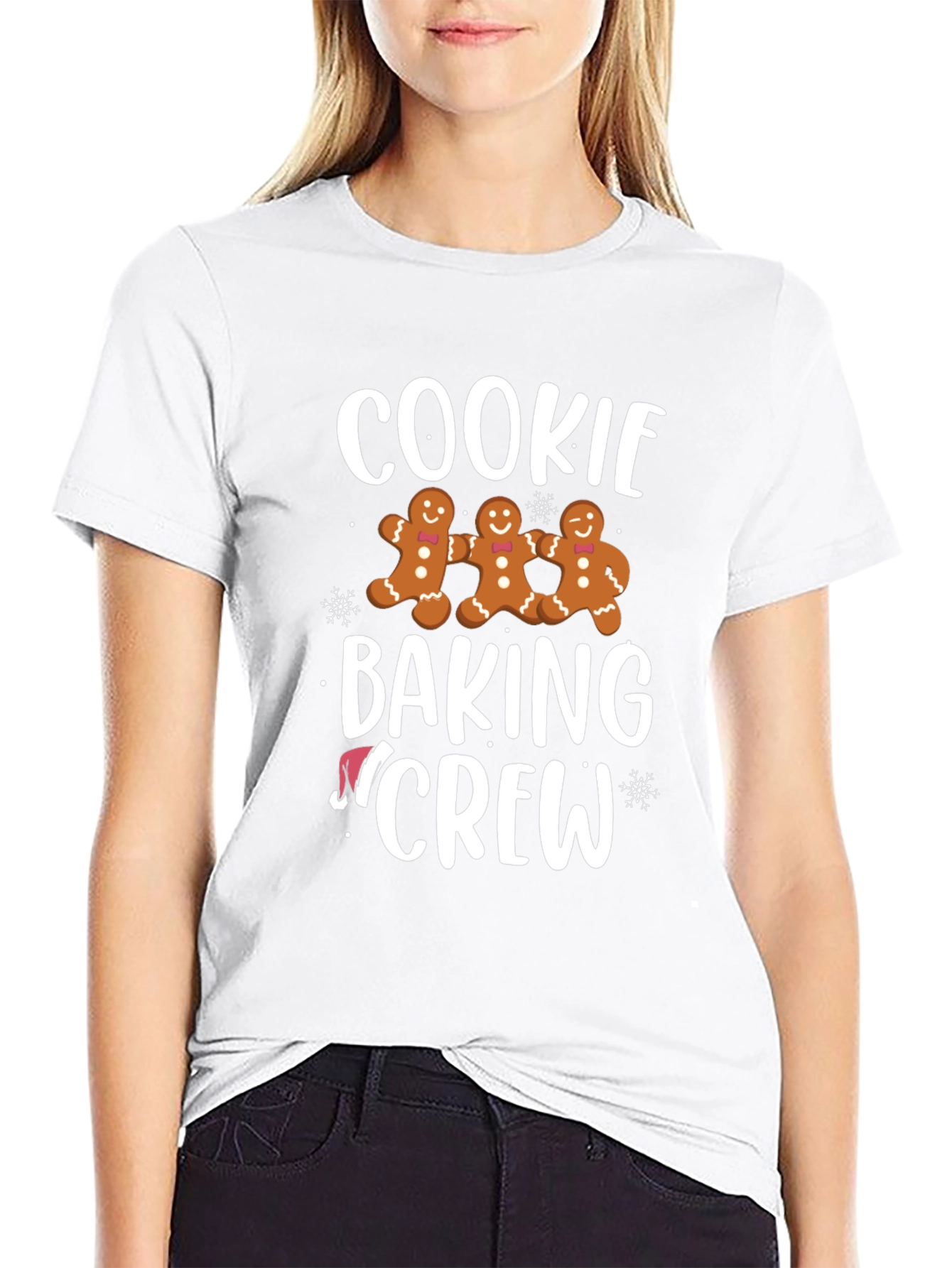 Cookie Baking Crew Holiday T-Shirt