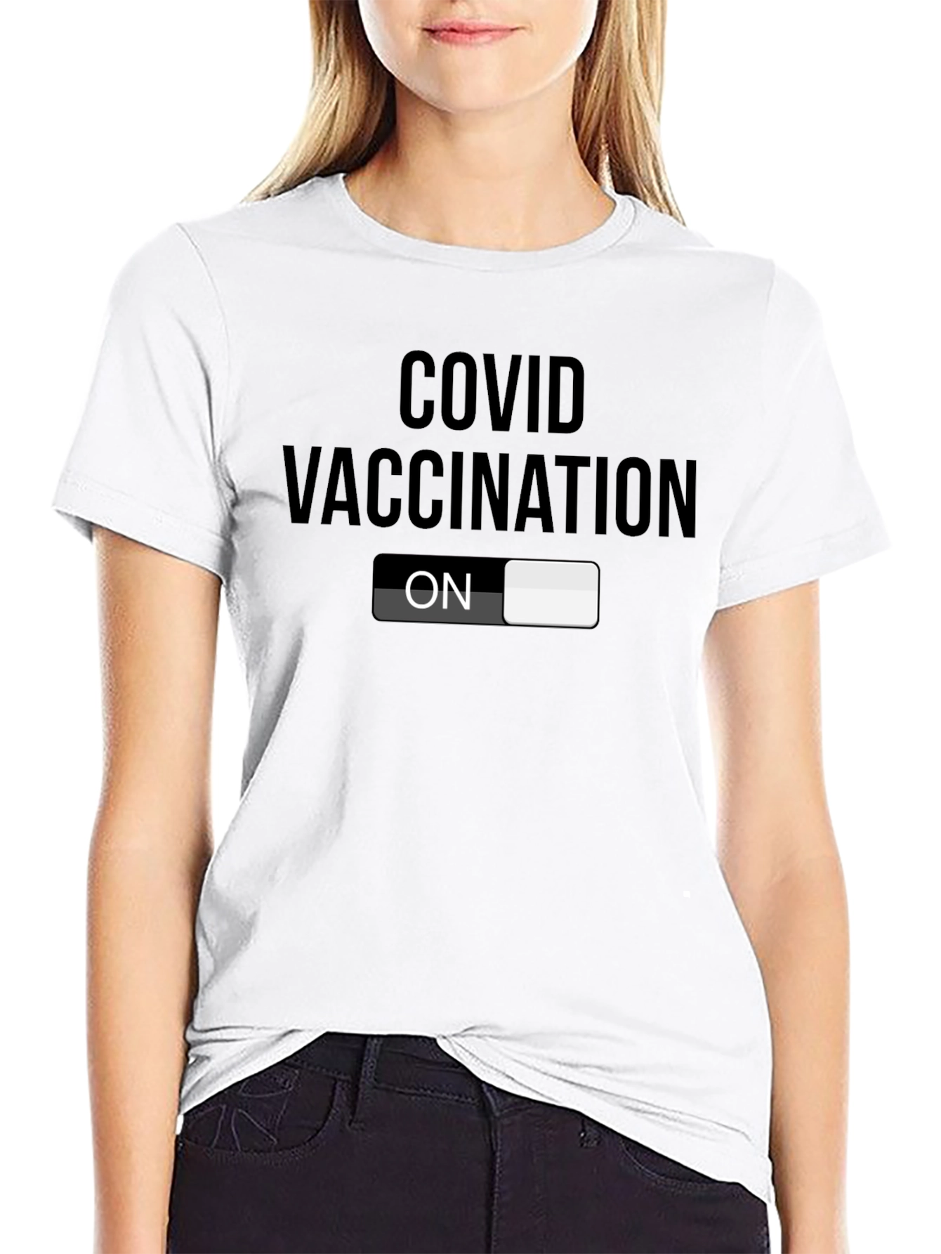 COVID Vaccination ON T-Shirt