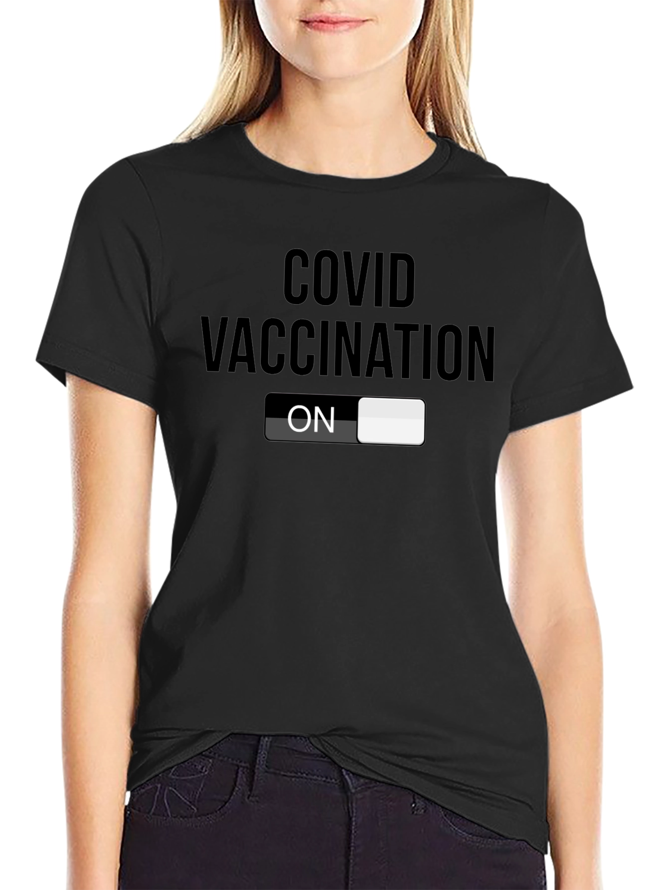 COVID Vaccination ON T-Shirt
