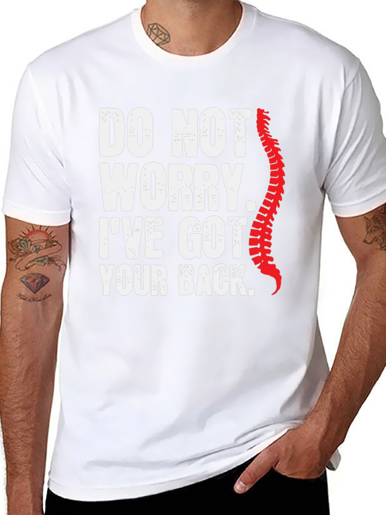 Chiropractor Ive Got Your Back Graphic Tee
