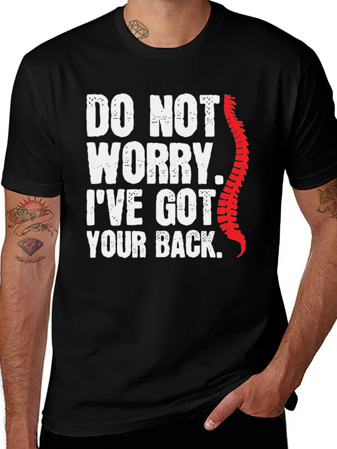 Chiropractor Ive Got Your Back Graphic Tee