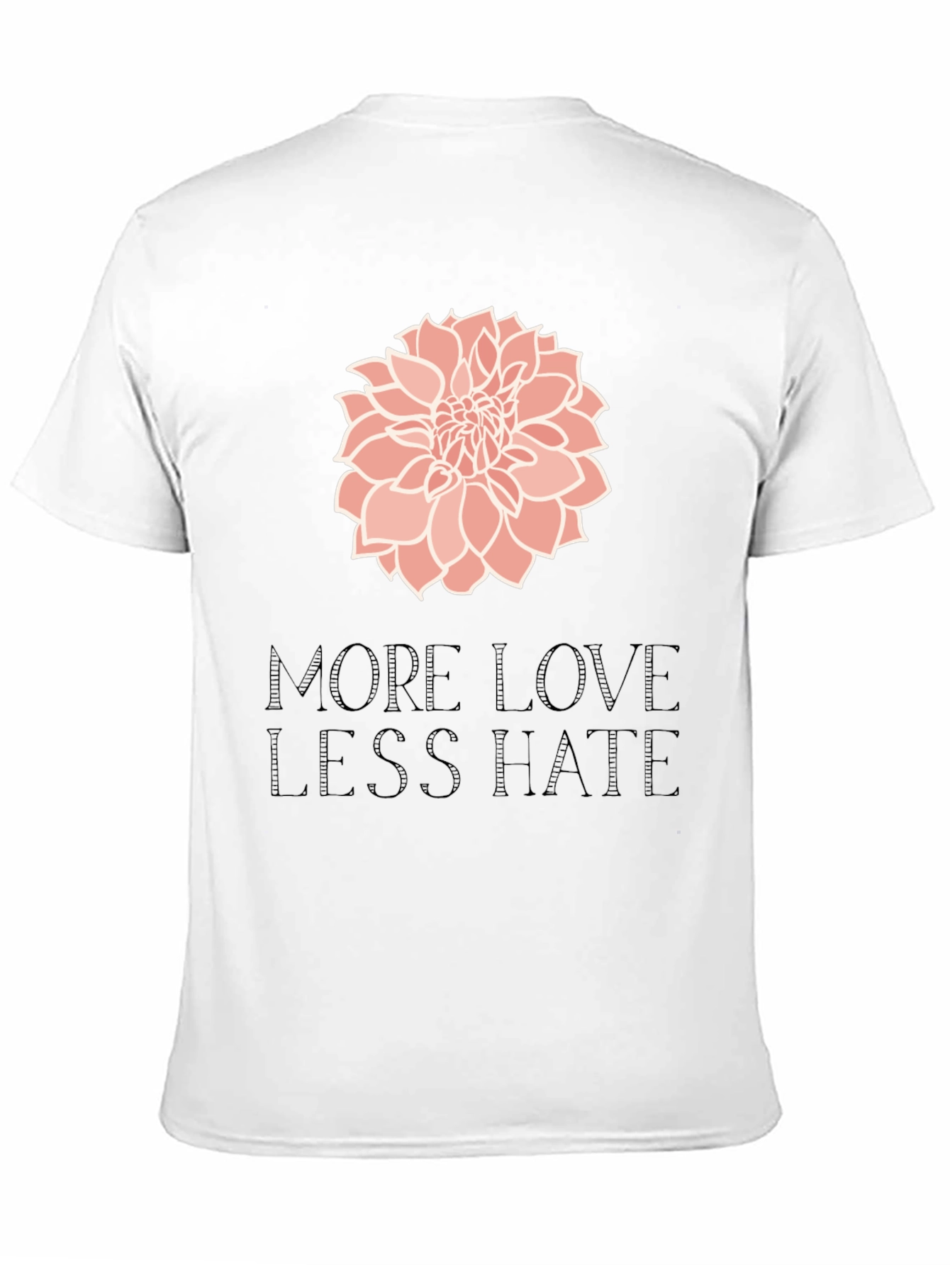 More Love Less Hate Graphic Tee