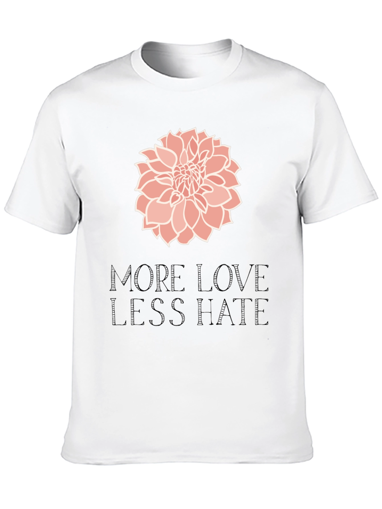 More Love Less Hate Graphic Tee
