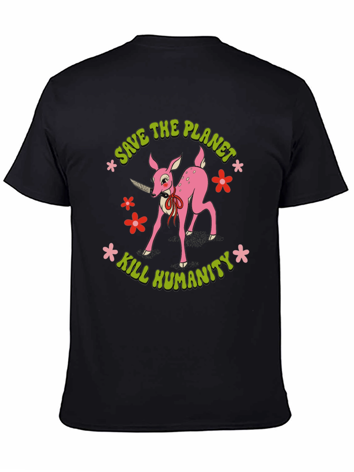 Save the Planet Kill Humanity Graphic Tee