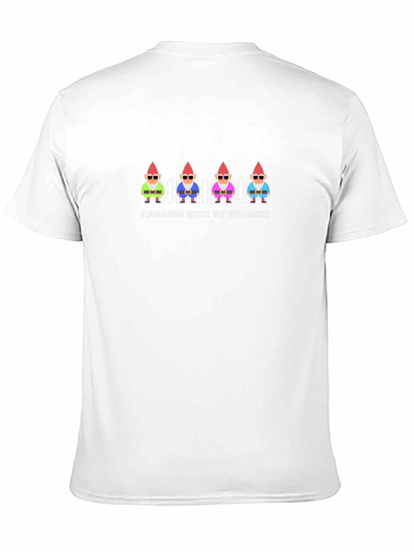 Hanging with My Gnomies Black T-Shirt