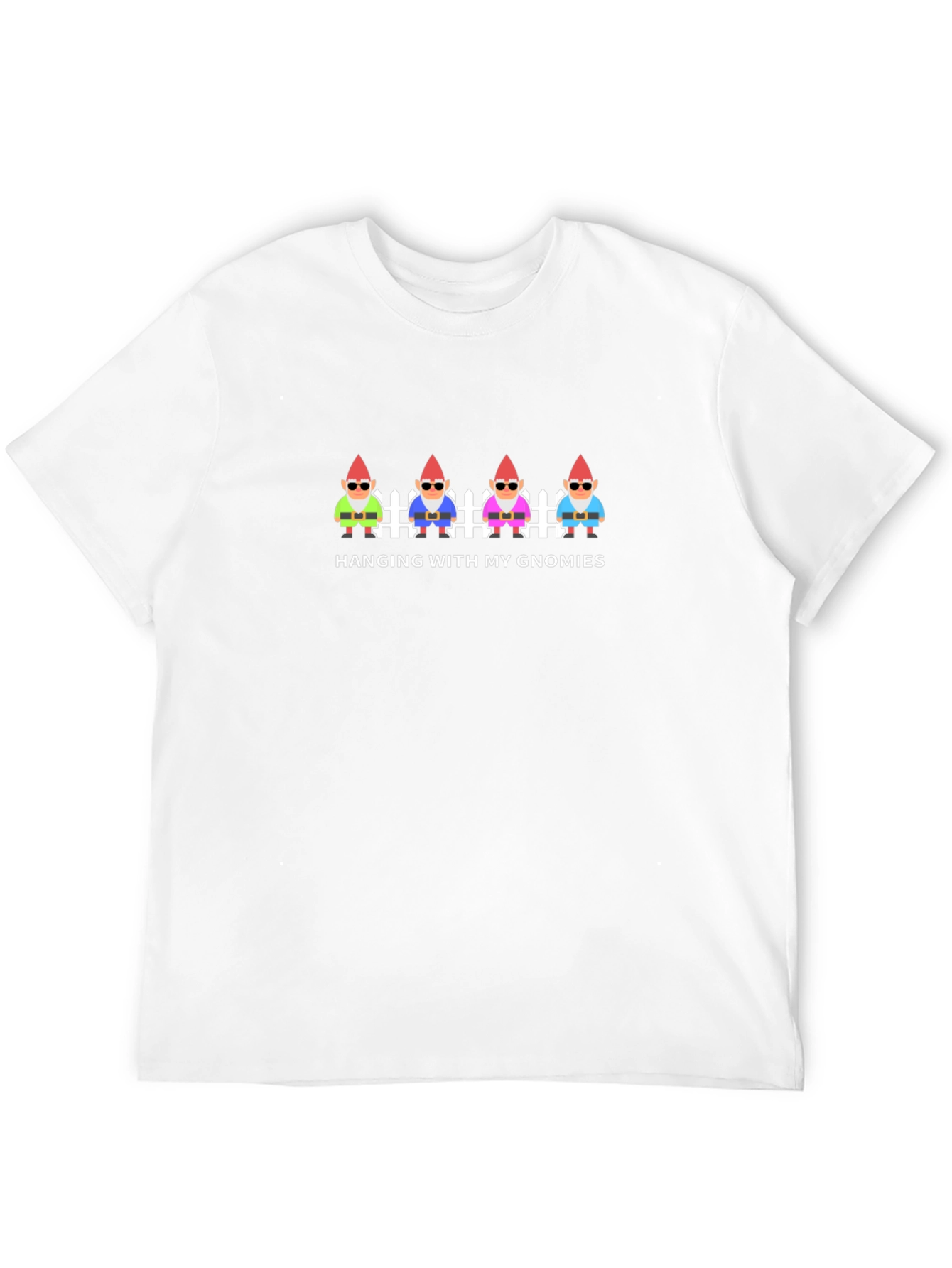Hanging with My Gnomies Black T-Shirt