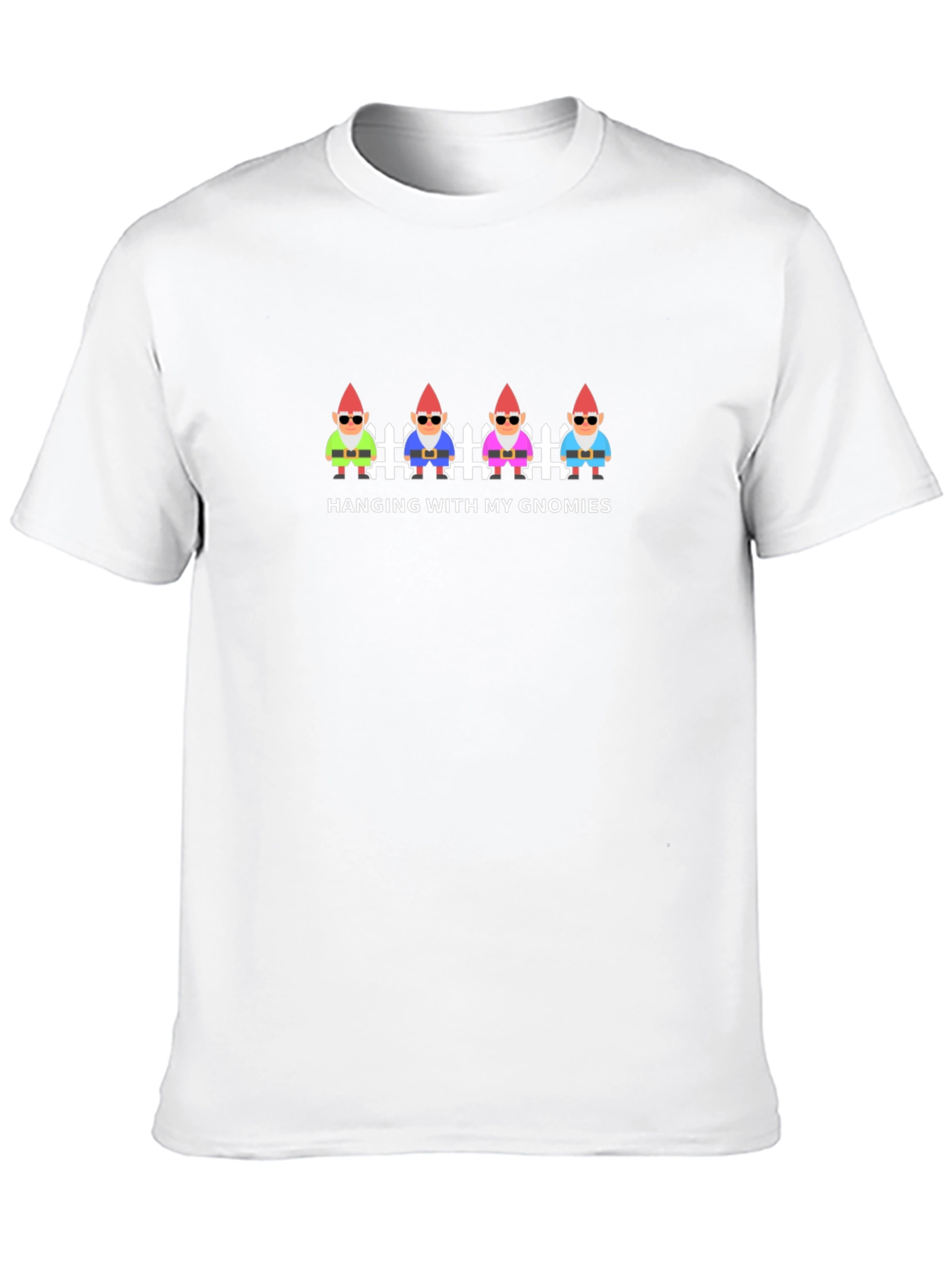 Hanging with My Gnomies Black T-Shirt