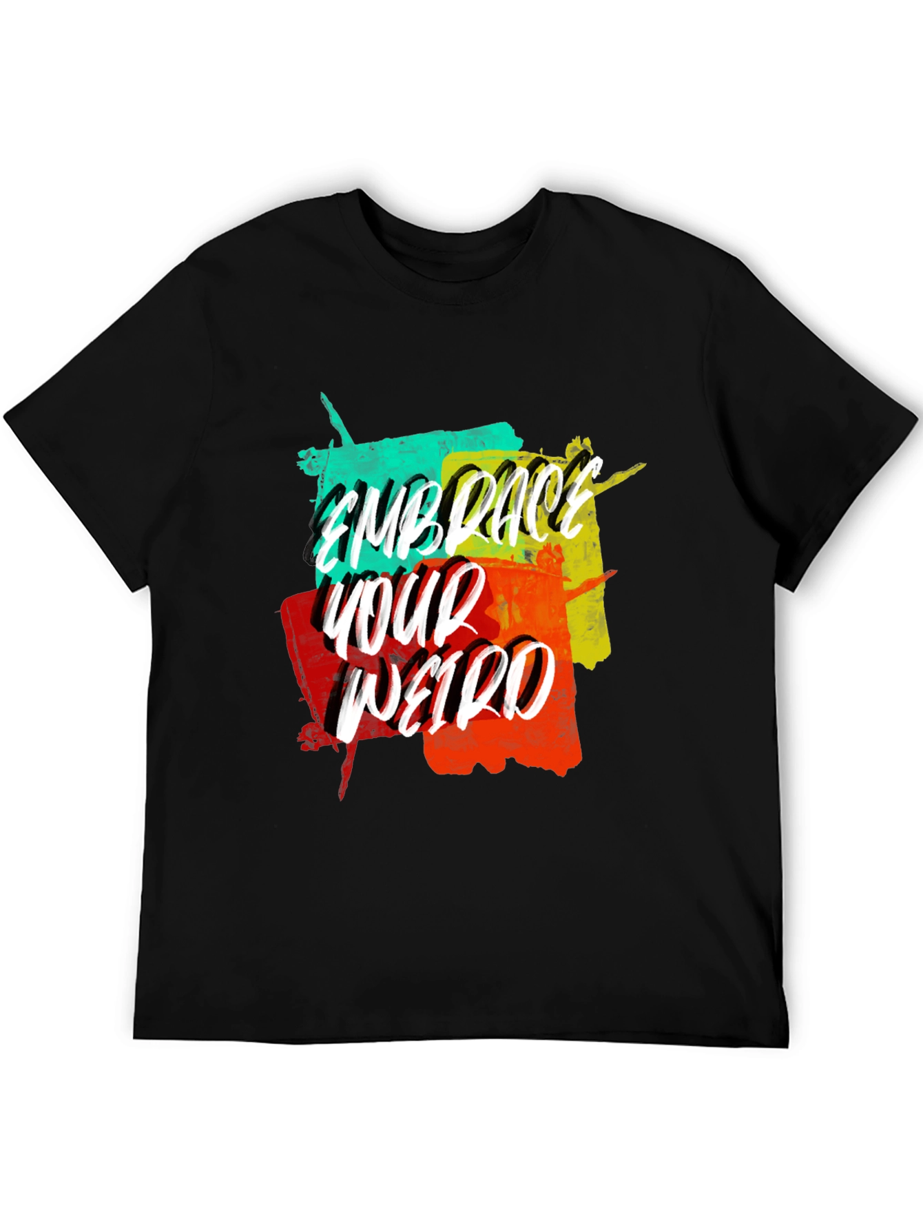 Embrace Your Weird Graphic Tee - Black