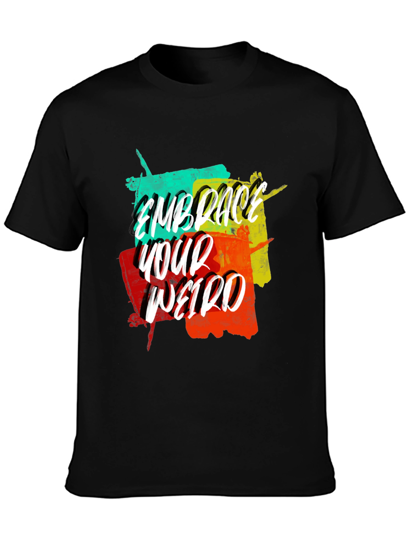 Embrace Your Weird Graphic Tee - Black