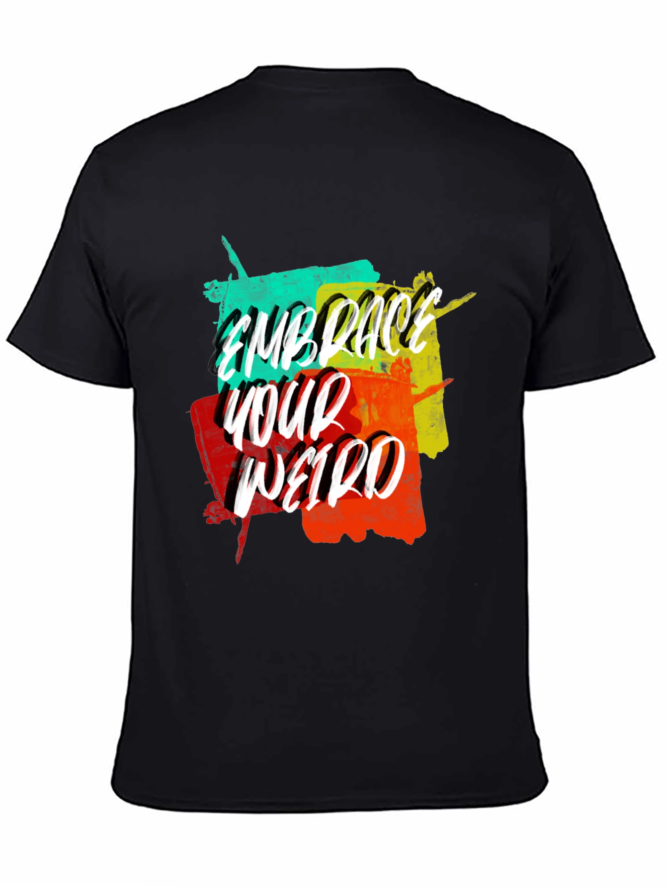 Embrace Your Weird Graphic Tee - Black