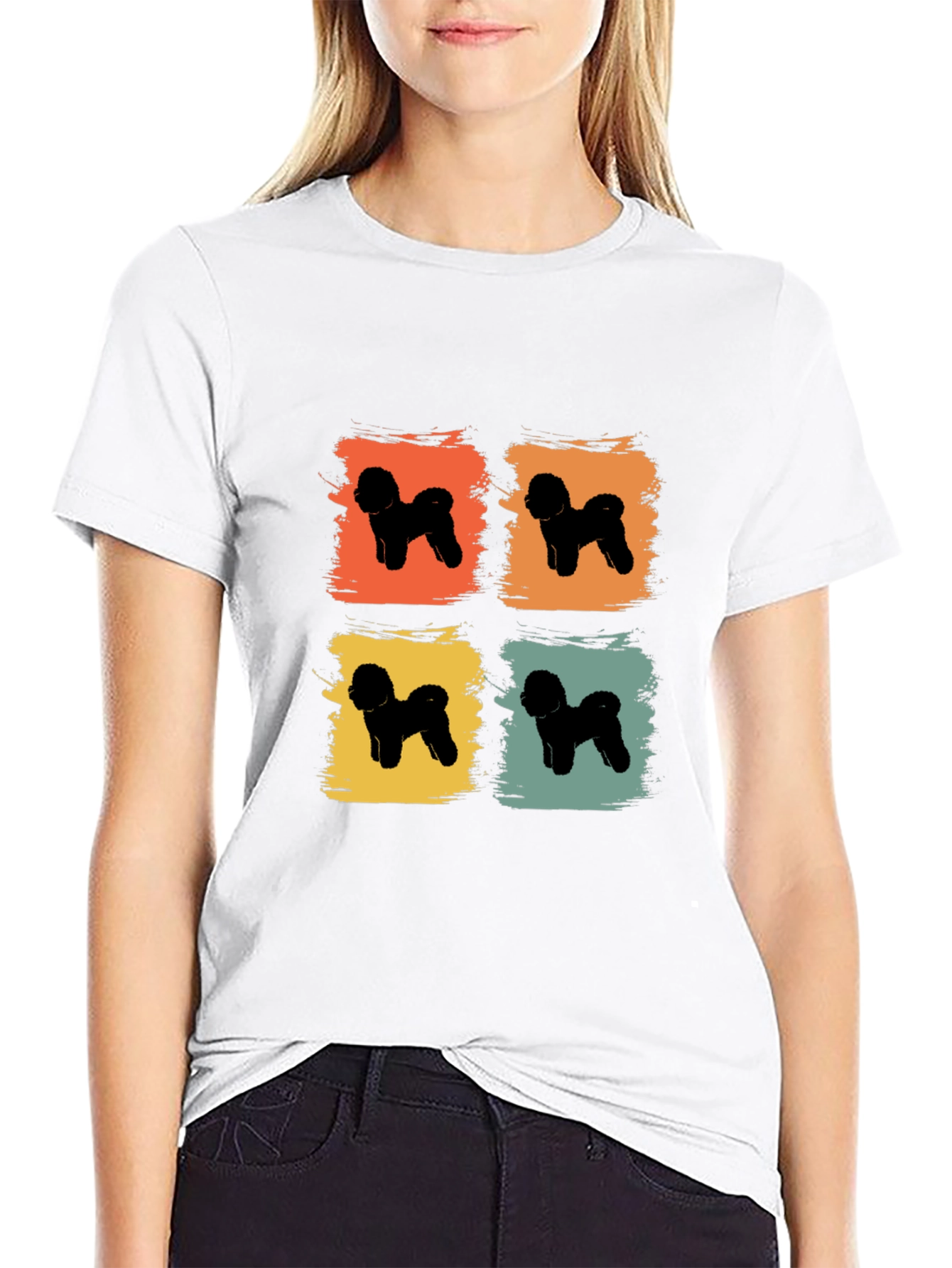 Retro Dog Breed Graphic T-Shirt