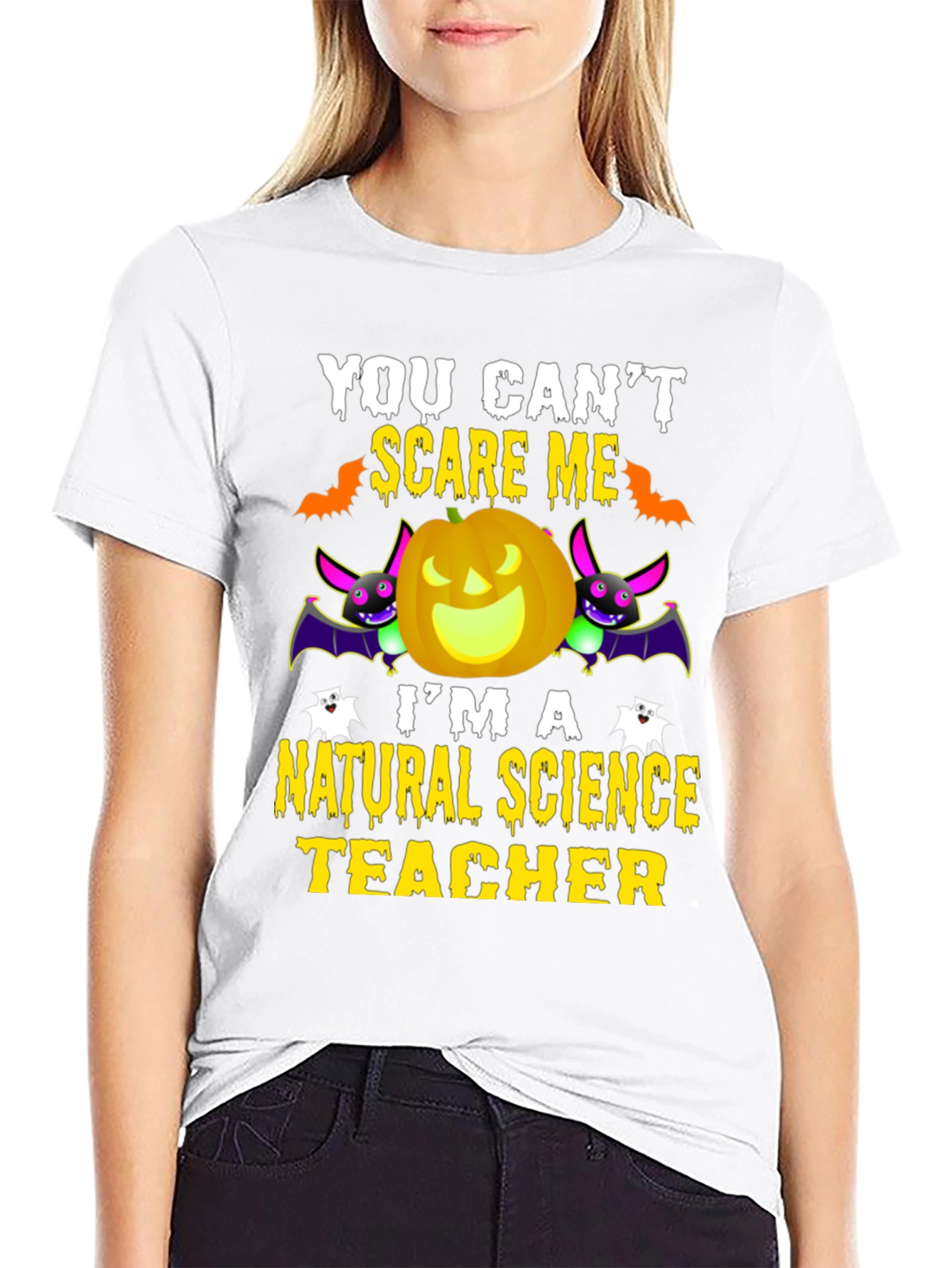 Natural Science Teacher Halloween T-Shirt