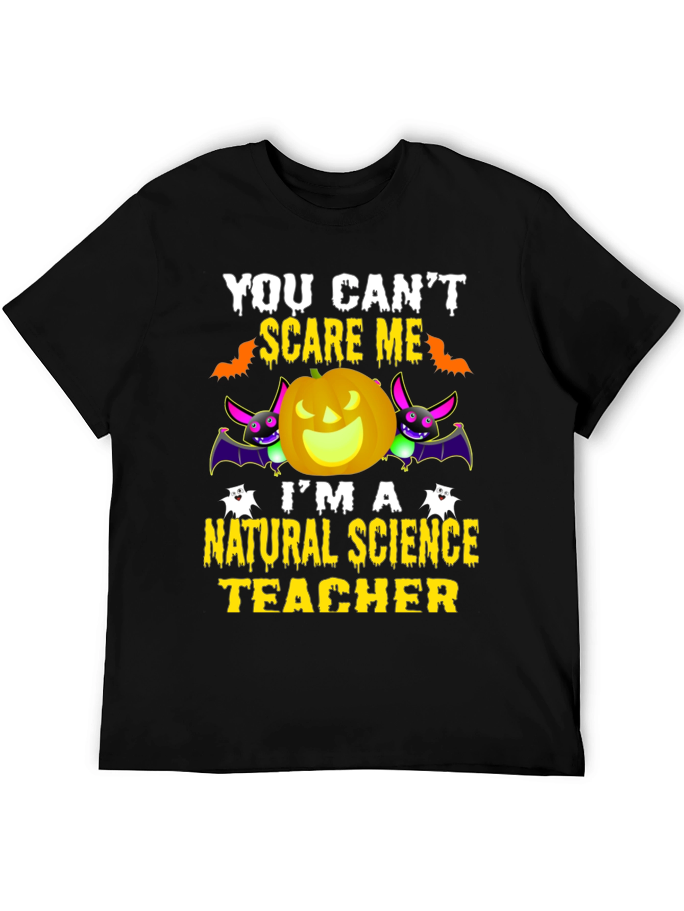 Natural Science Teacher Halloween T-Shirt