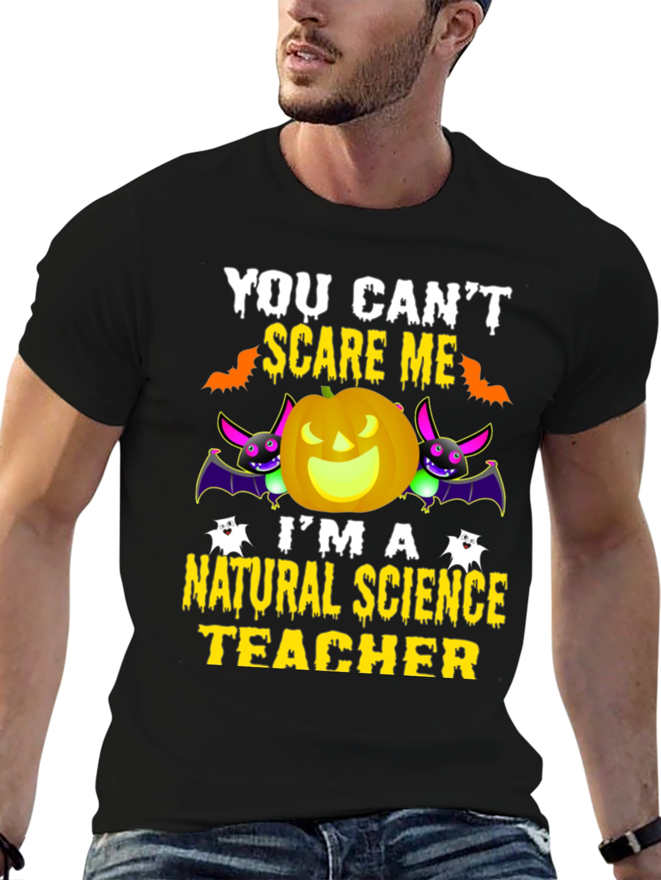 Natural Science Teacher Halloween T-Shirt