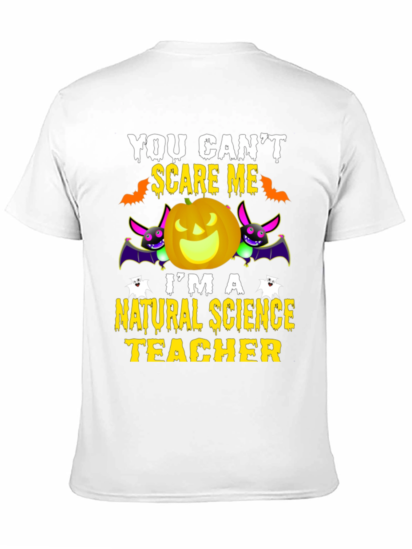 Natural Science Teacher Halloween T-Shirt