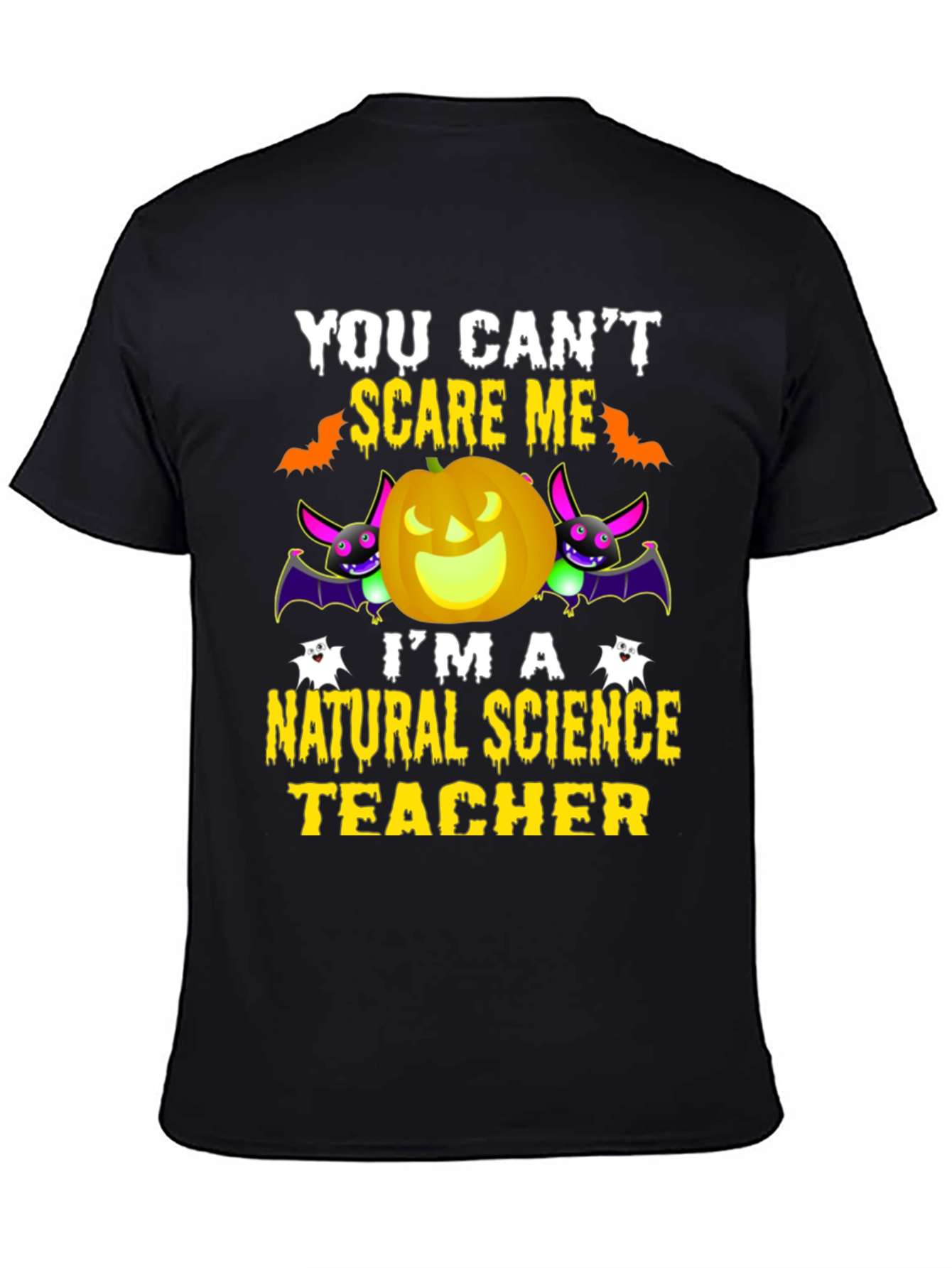 Natural Science Teacher Halloween T-Shirt