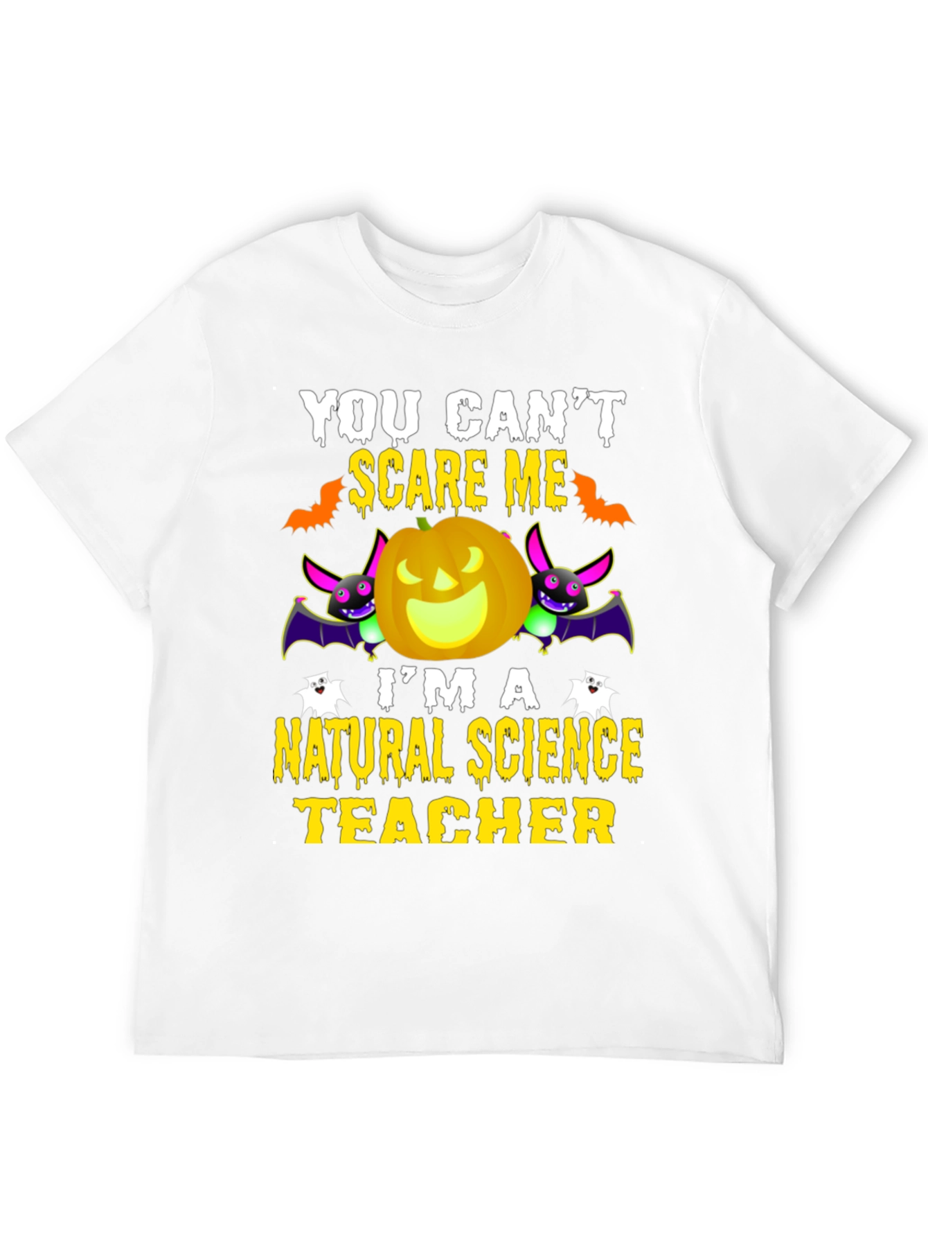 Natural Science Teacher Halloween T-Shirt