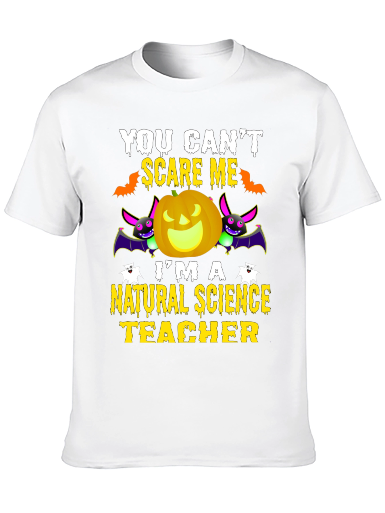 Natural Science Teacher Halloween T-Shirt