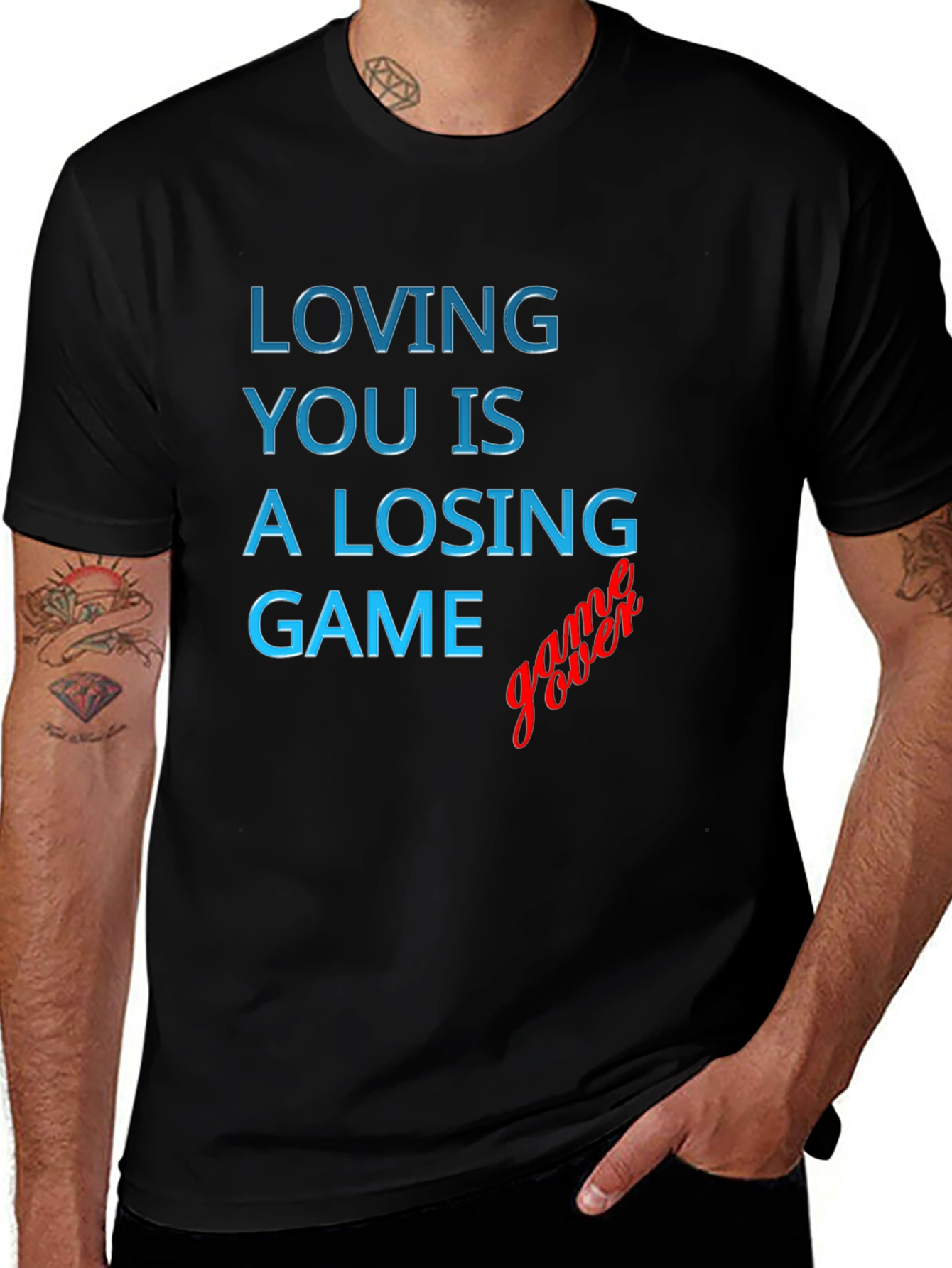 Losing Game Graphic Tee - Stylish and Comfortable