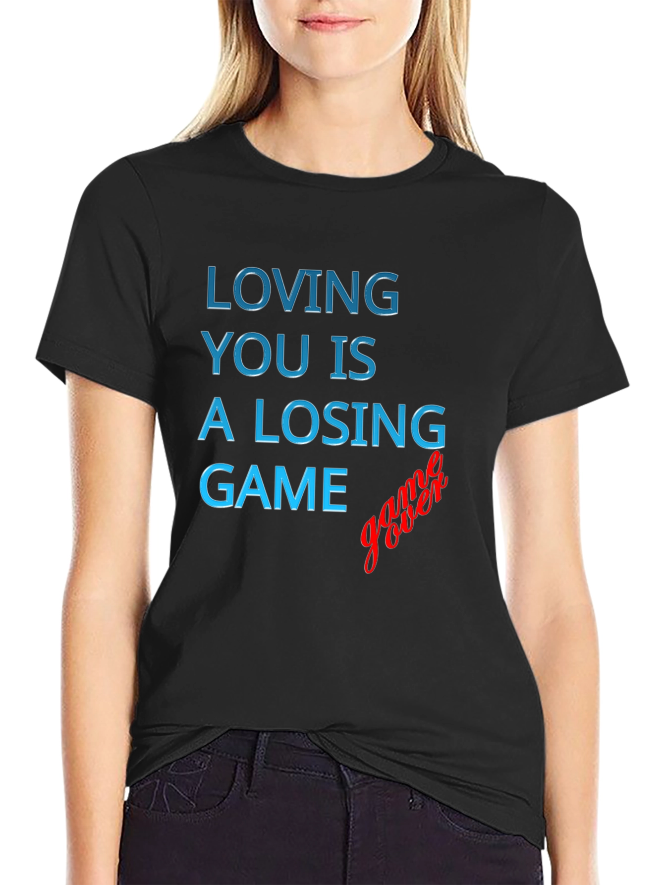 Losing Game Graphic Tee - Stylish and Comfortable