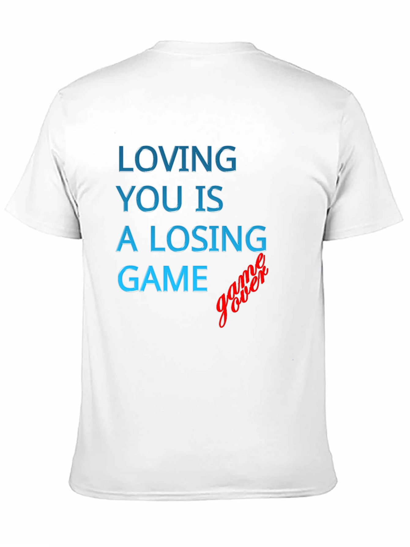 Losing Game Graphic Tee - Stylish and Comfortable