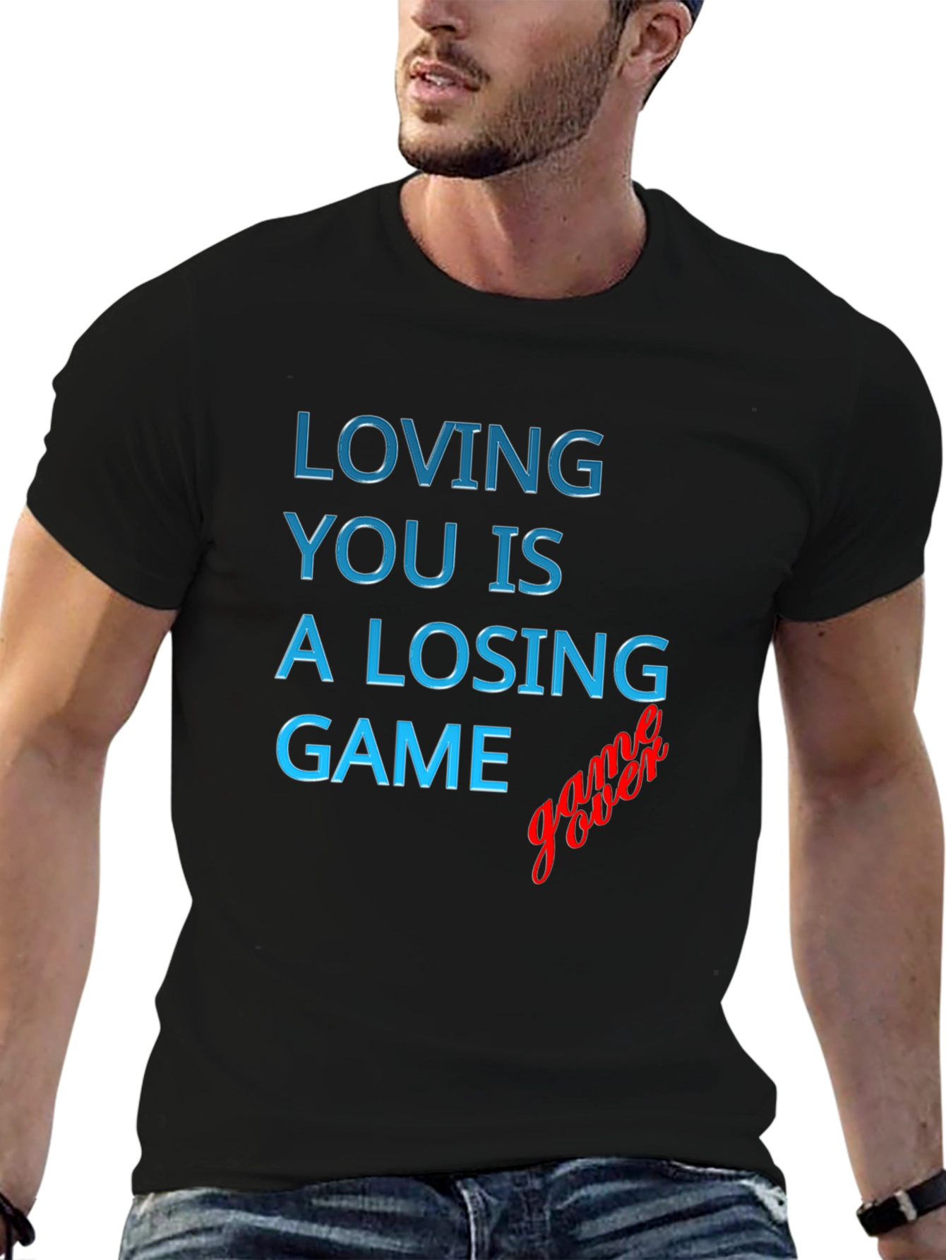 Losing Game Graphic Tee - Stylish and Comfortable