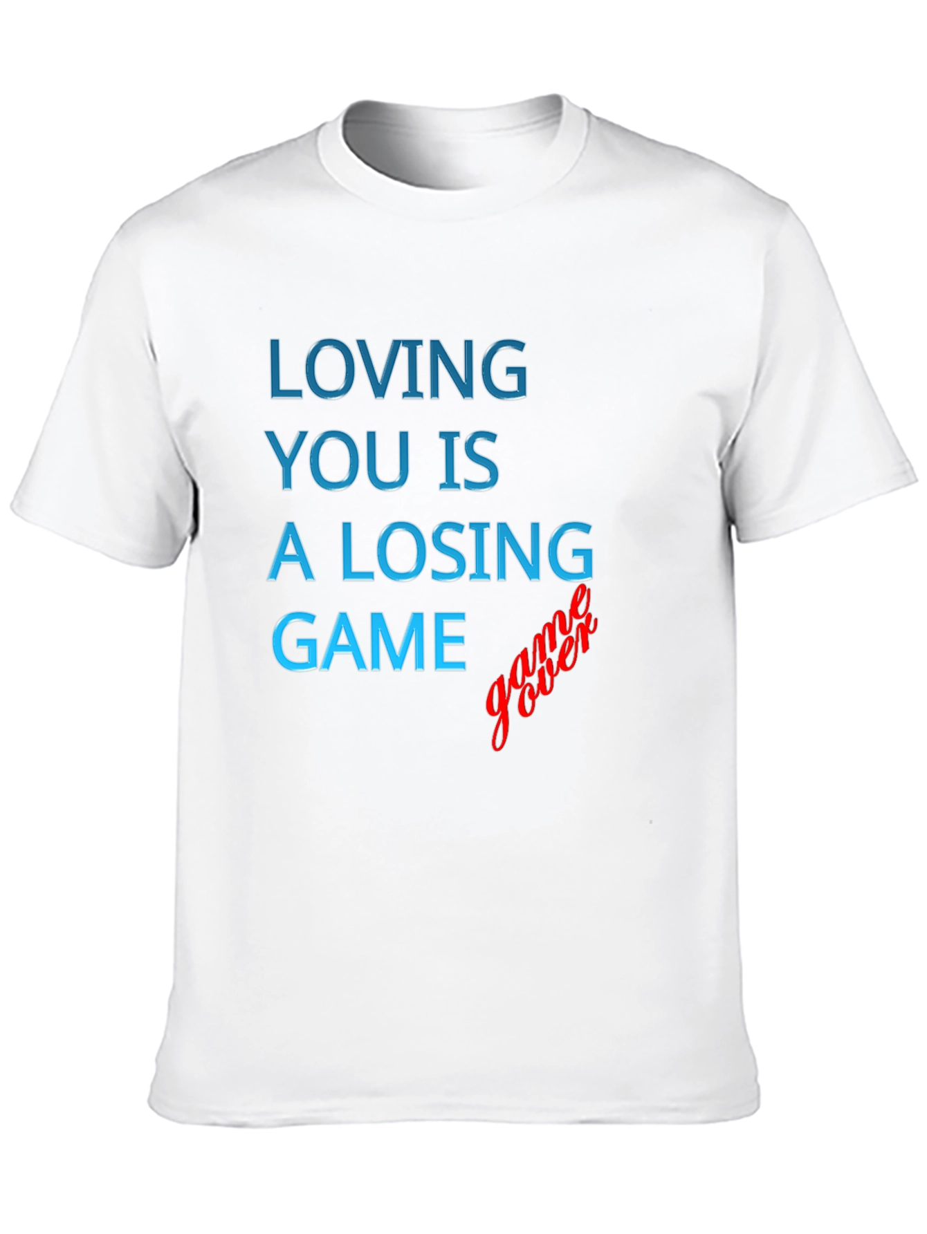 Losing Game Graphic Tee - Stylish and Comfortable