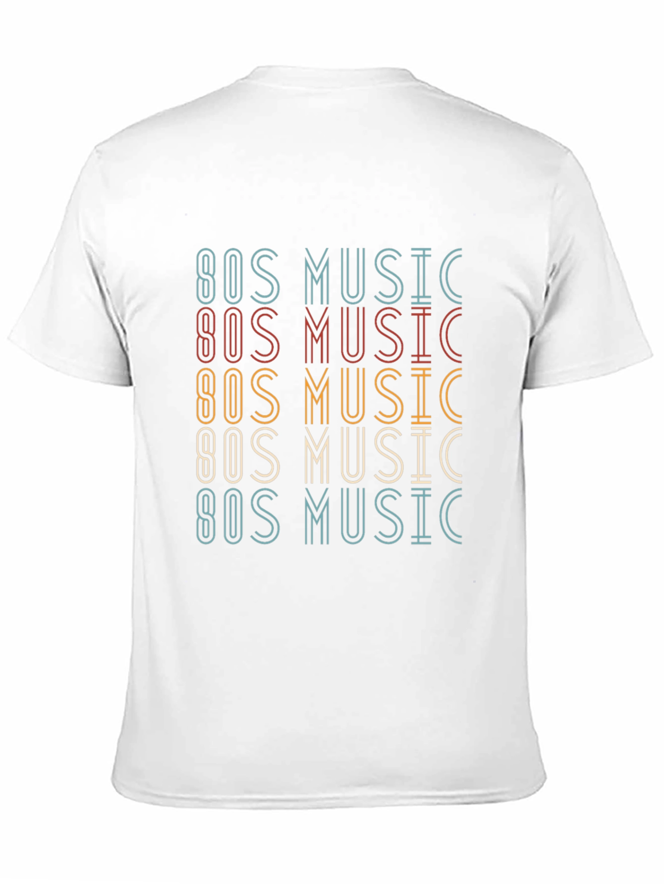 Retro 80s Music Graphic T-Shirt