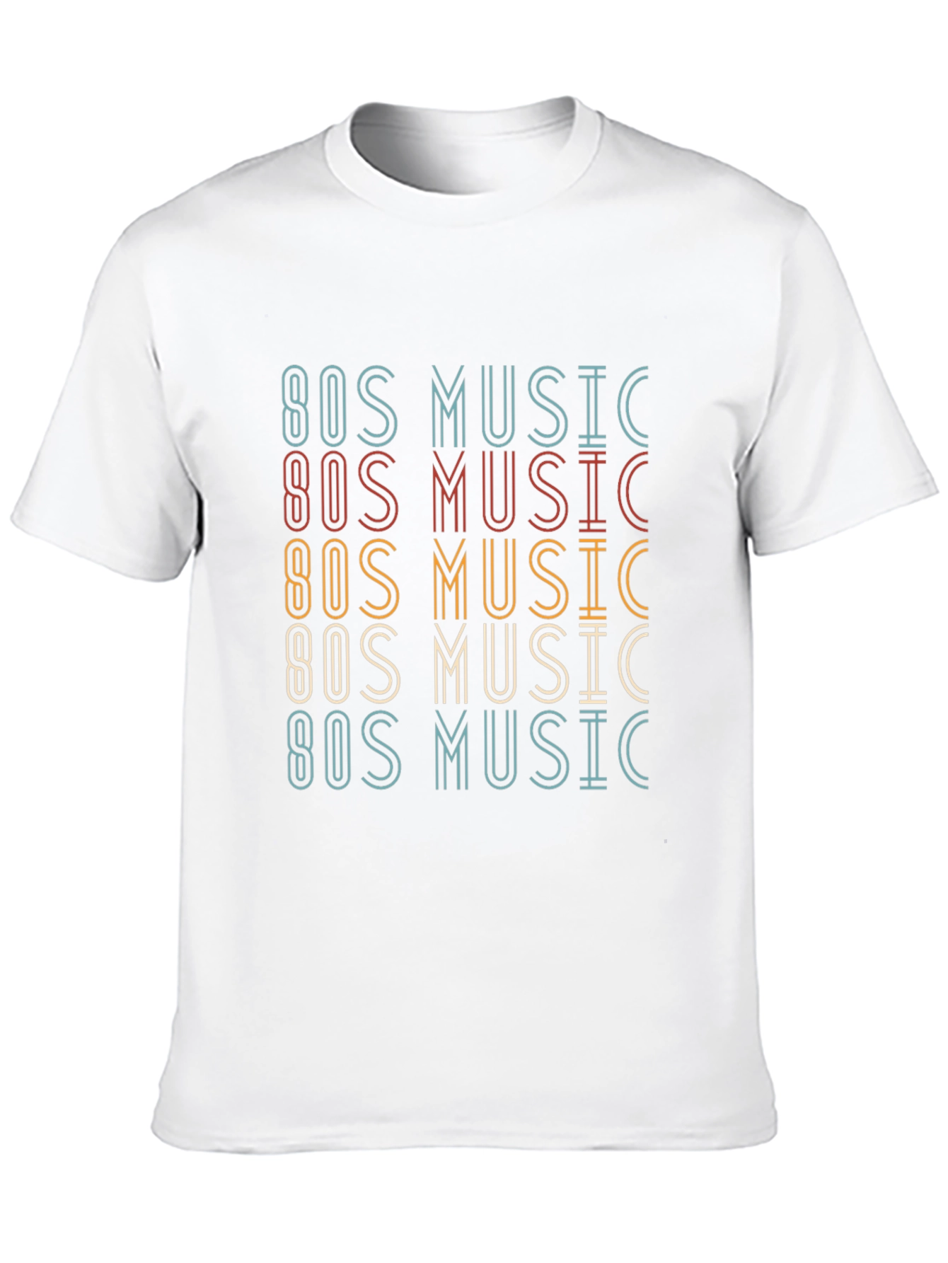 Retro 80s Music Graphic T-Shirt