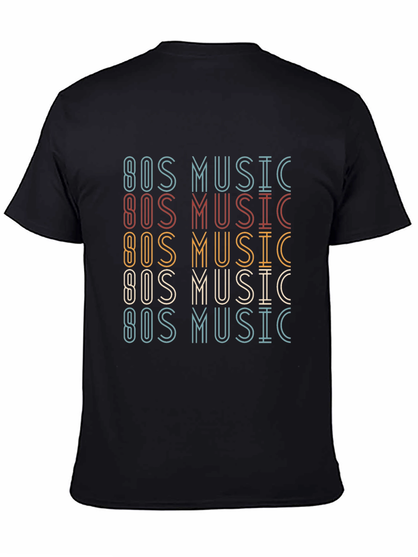 Retro 80s Music Graphic T-Shirt