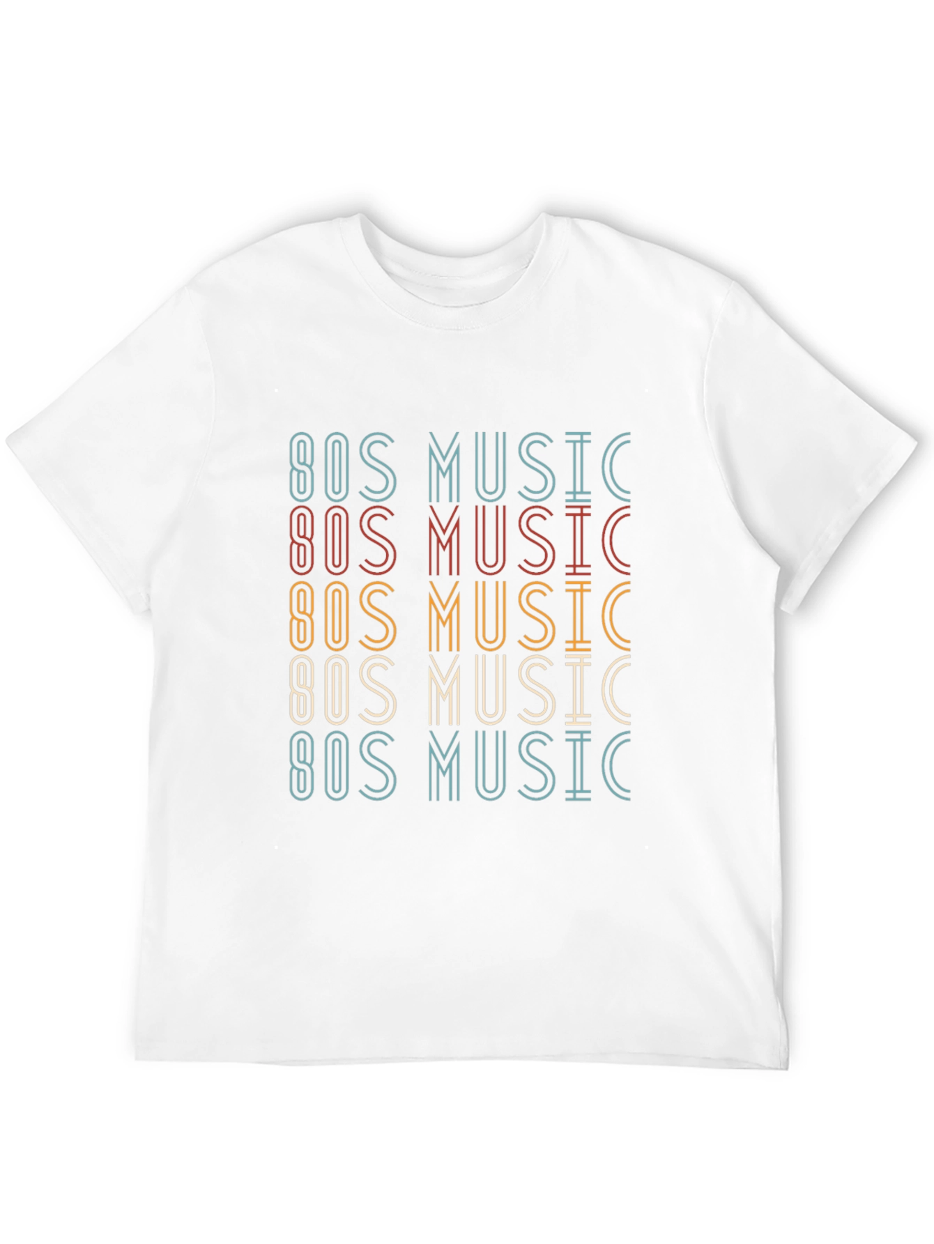Retro 80s Music Graphic T-Shirt